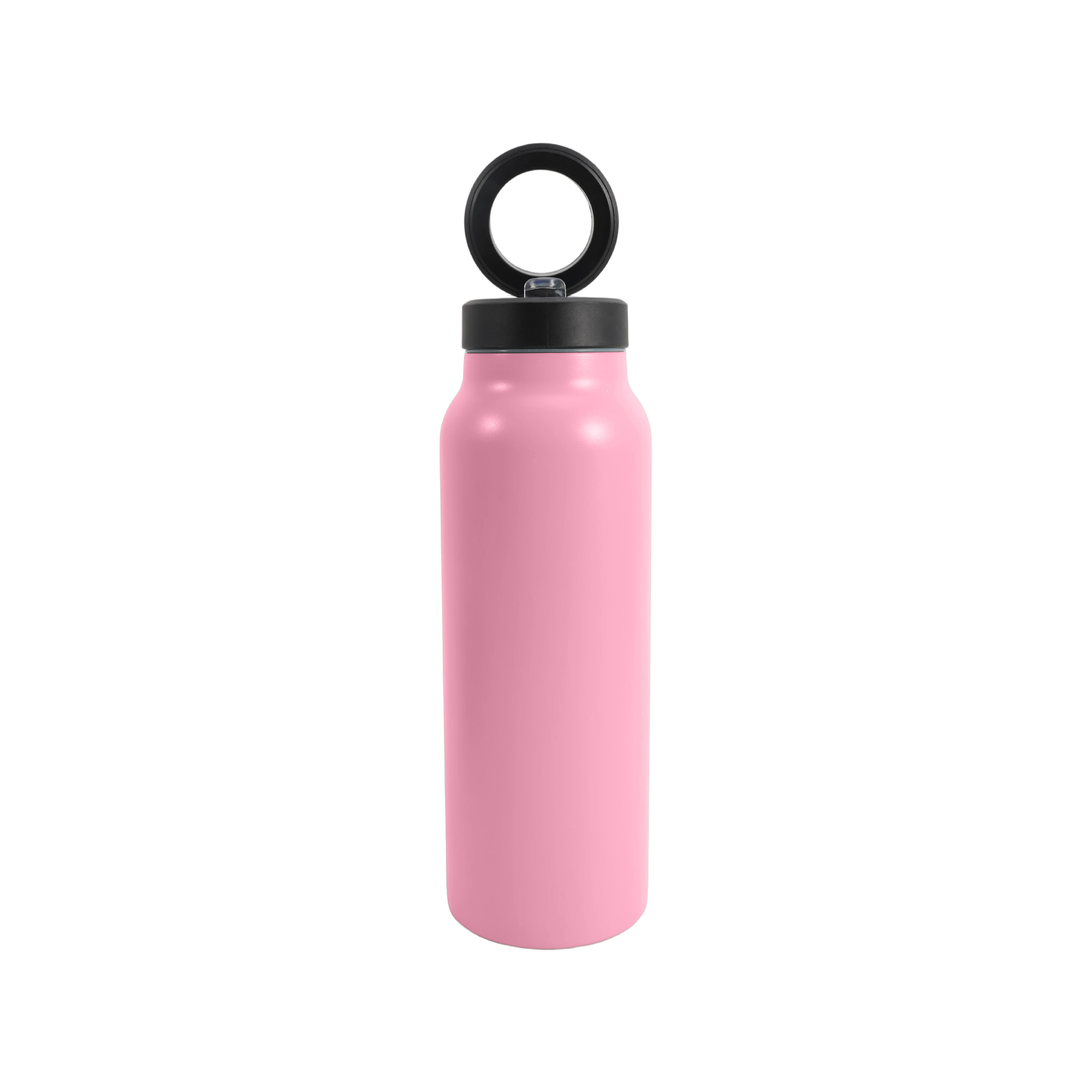 700ML Stainless Steel Vacuum Thermal Bottle with Magnetic Phone Holder - Image 3