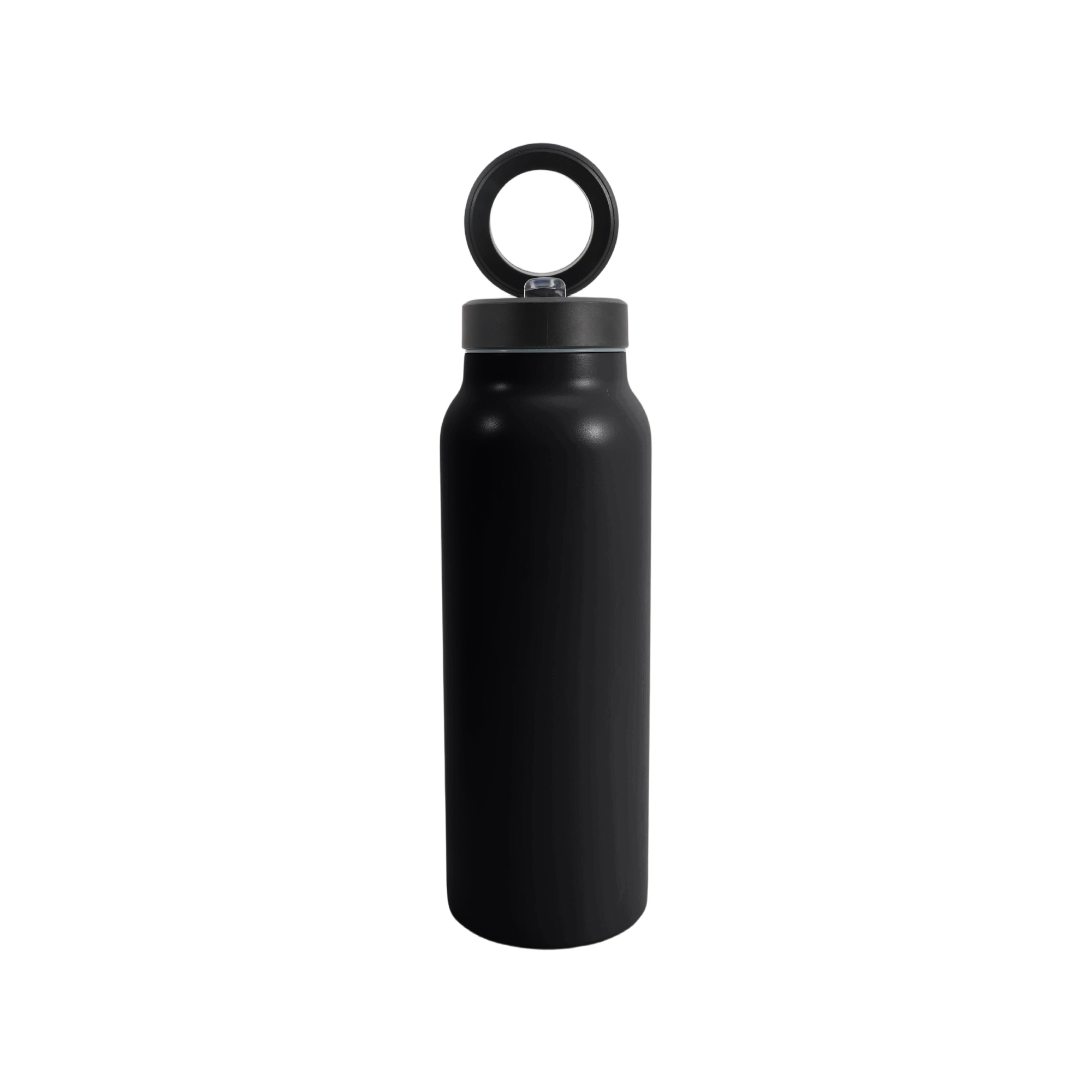 700ML Stainless Steel Vacuum Thermal Bottle with Magnetic Phone Holder - Image 11