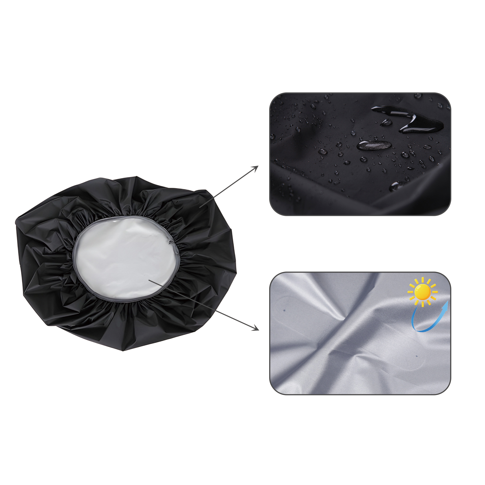 Reflective Backpack Rain Cover - Image 10