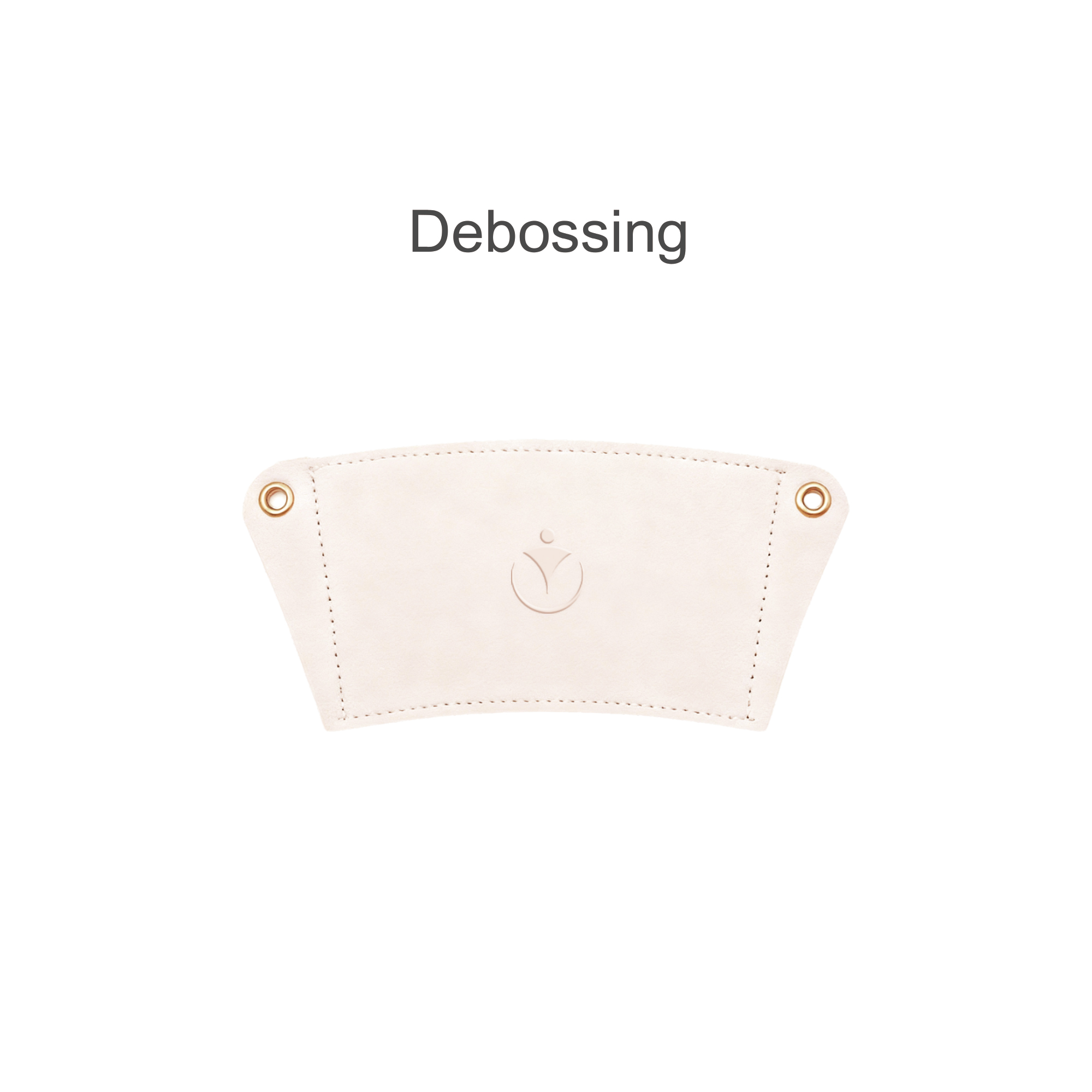 Leather Water Bottle Holder With Acrylic Strap - Image 12