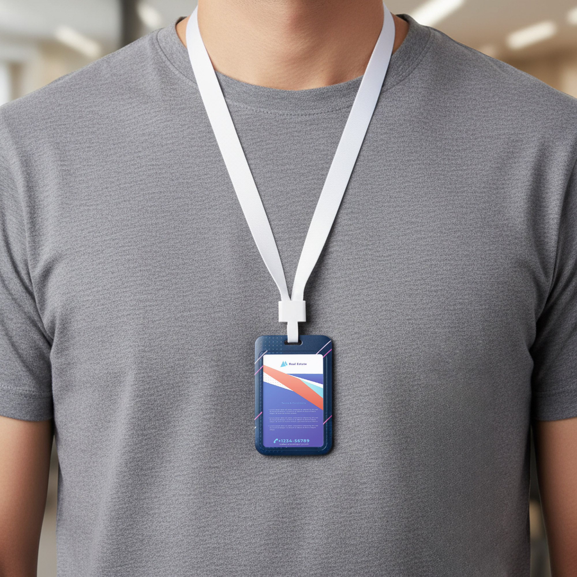 ABS Double Side ID Card Holder - Image 13