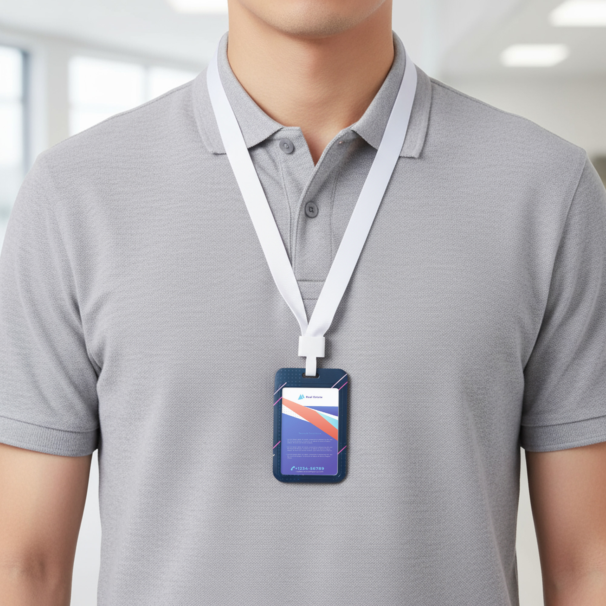 ABS Single Side ID Card Holder - Image 11