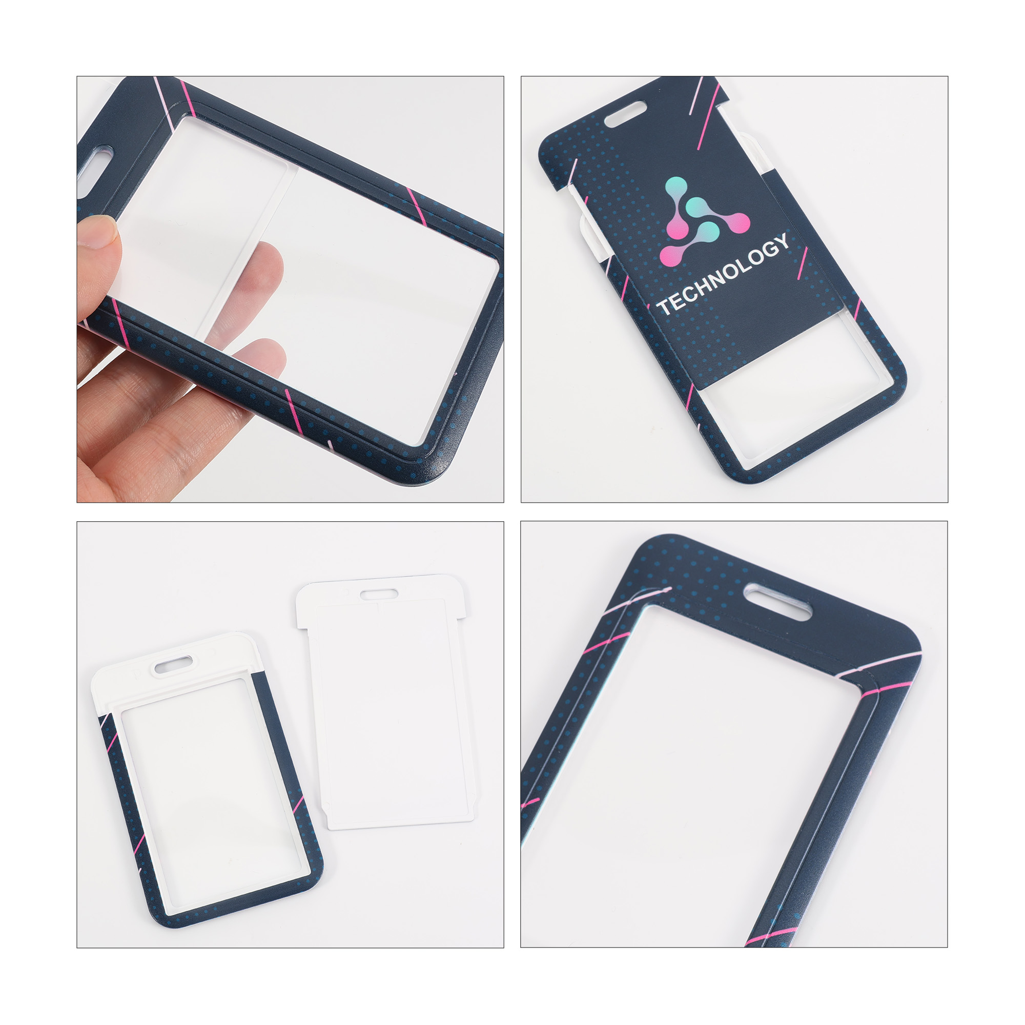 ABS Single Side ID Card Holder - Image 10