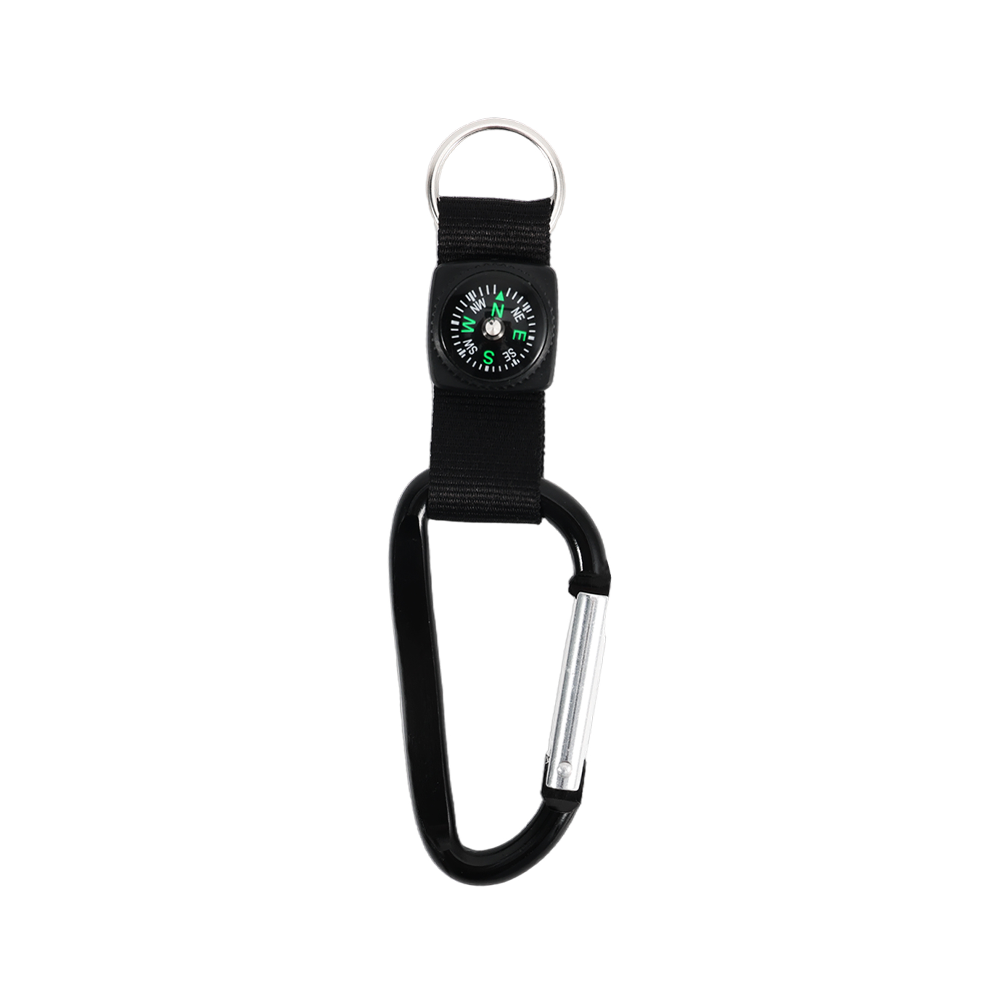 Carabiner with Compass Keychain - Image 7