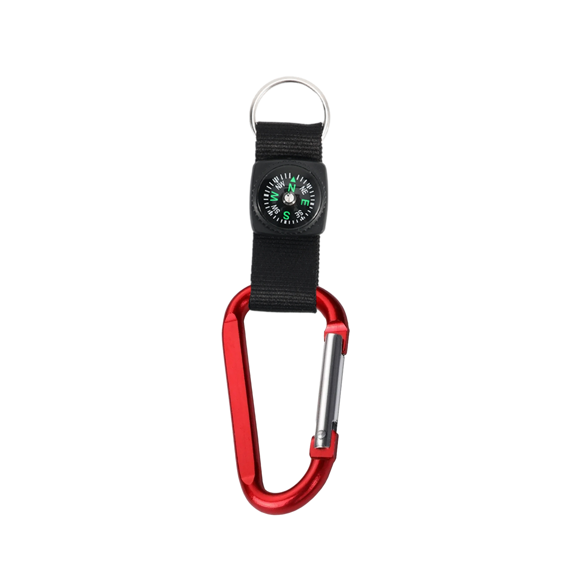 Carabiner with Compass Keychain - Image 3