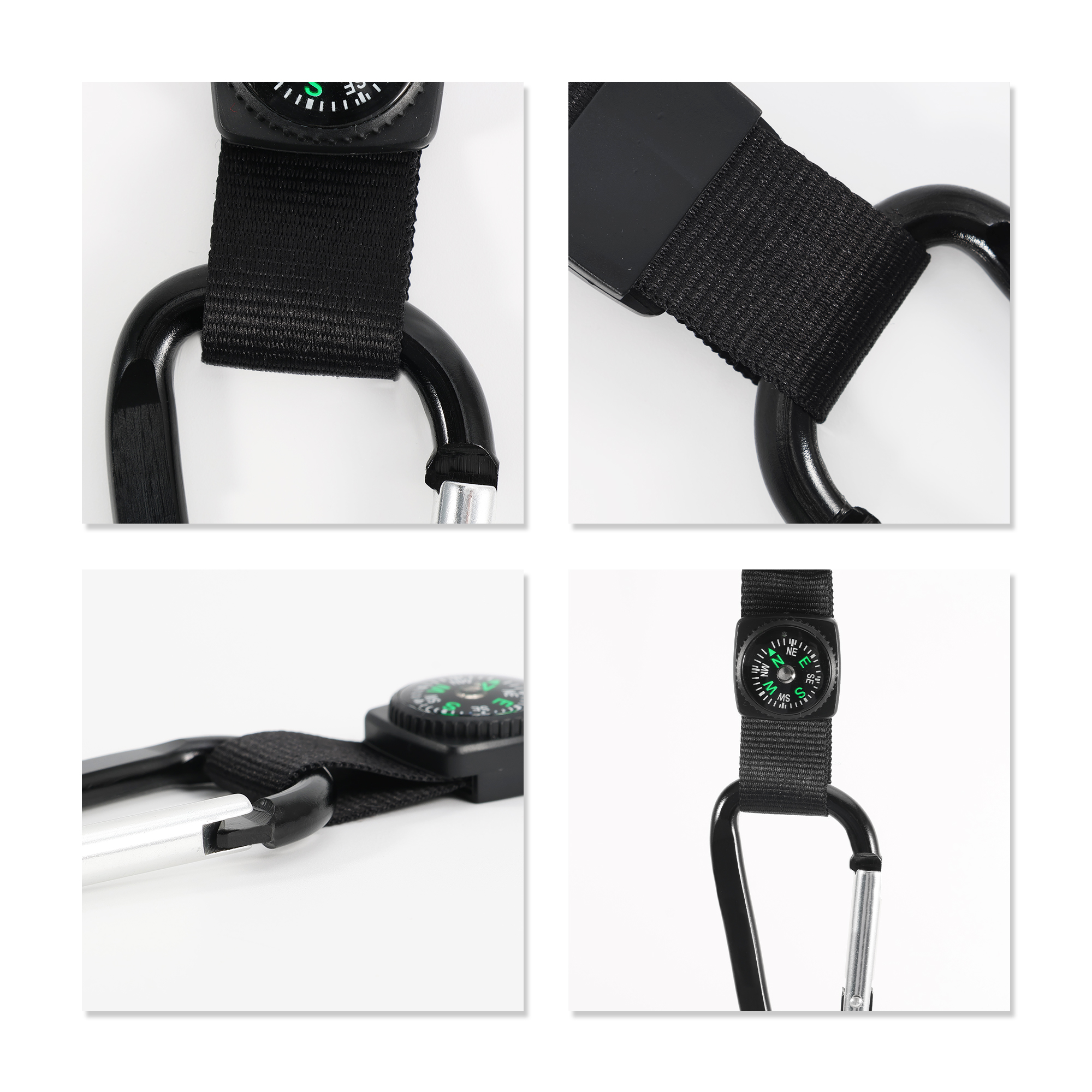 Carabiner with Compass Keychain - Image 11