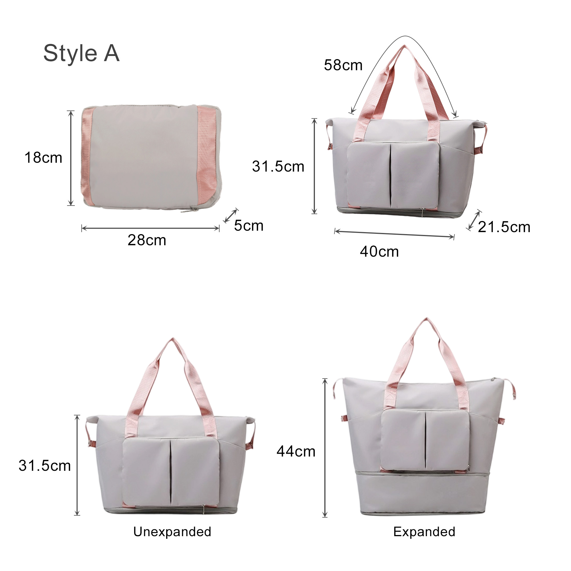 Foldable Sports Duffle Bag - Image 13