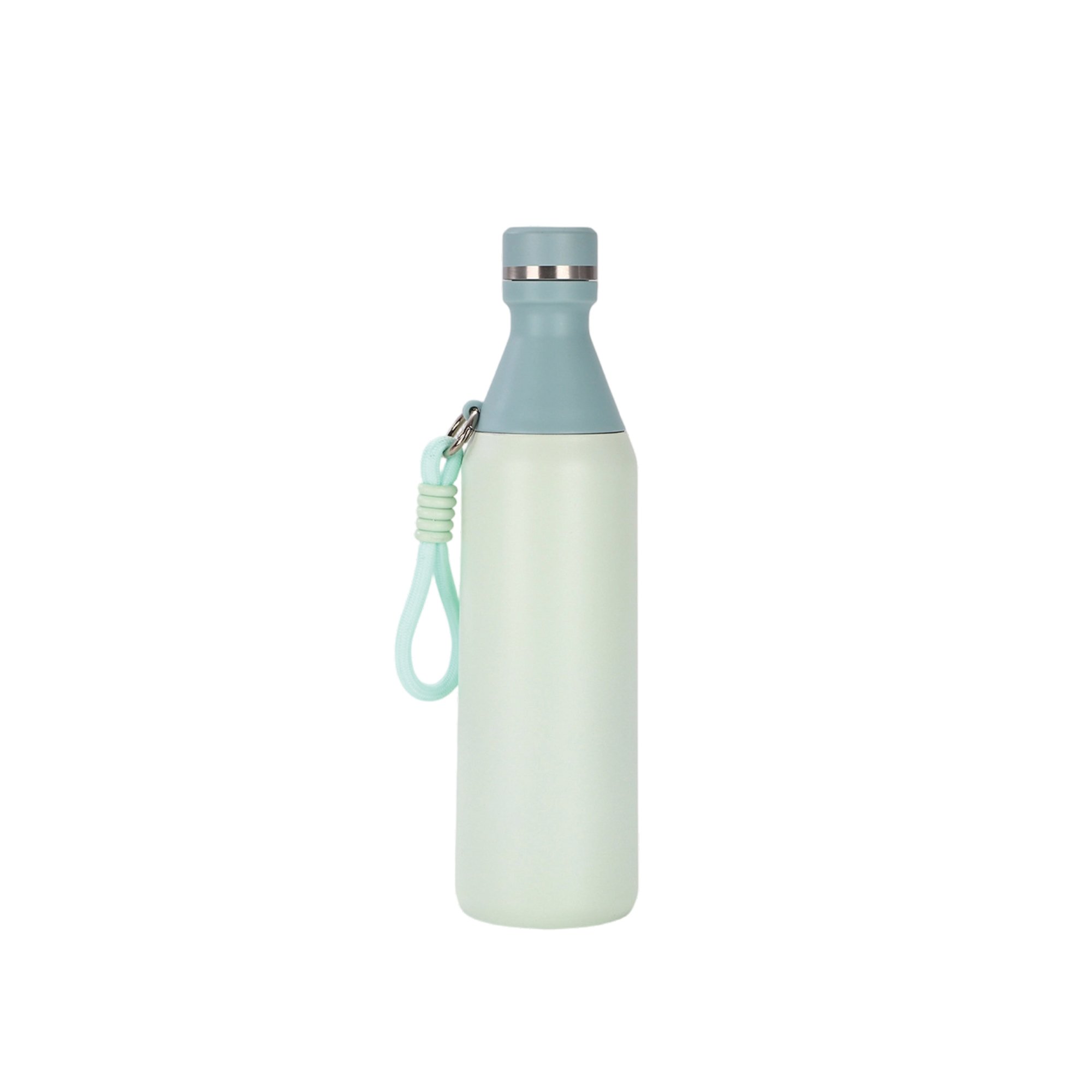 500ML Stainless Steel 2 in 1 Double Wall Slim Bottle - Image 2