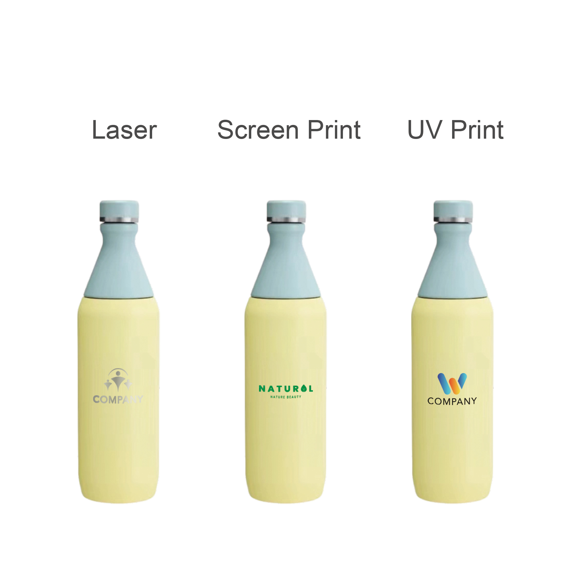 600ML Stainless Steel 2 in 1 Double Wall Slim Bottle - Image 8