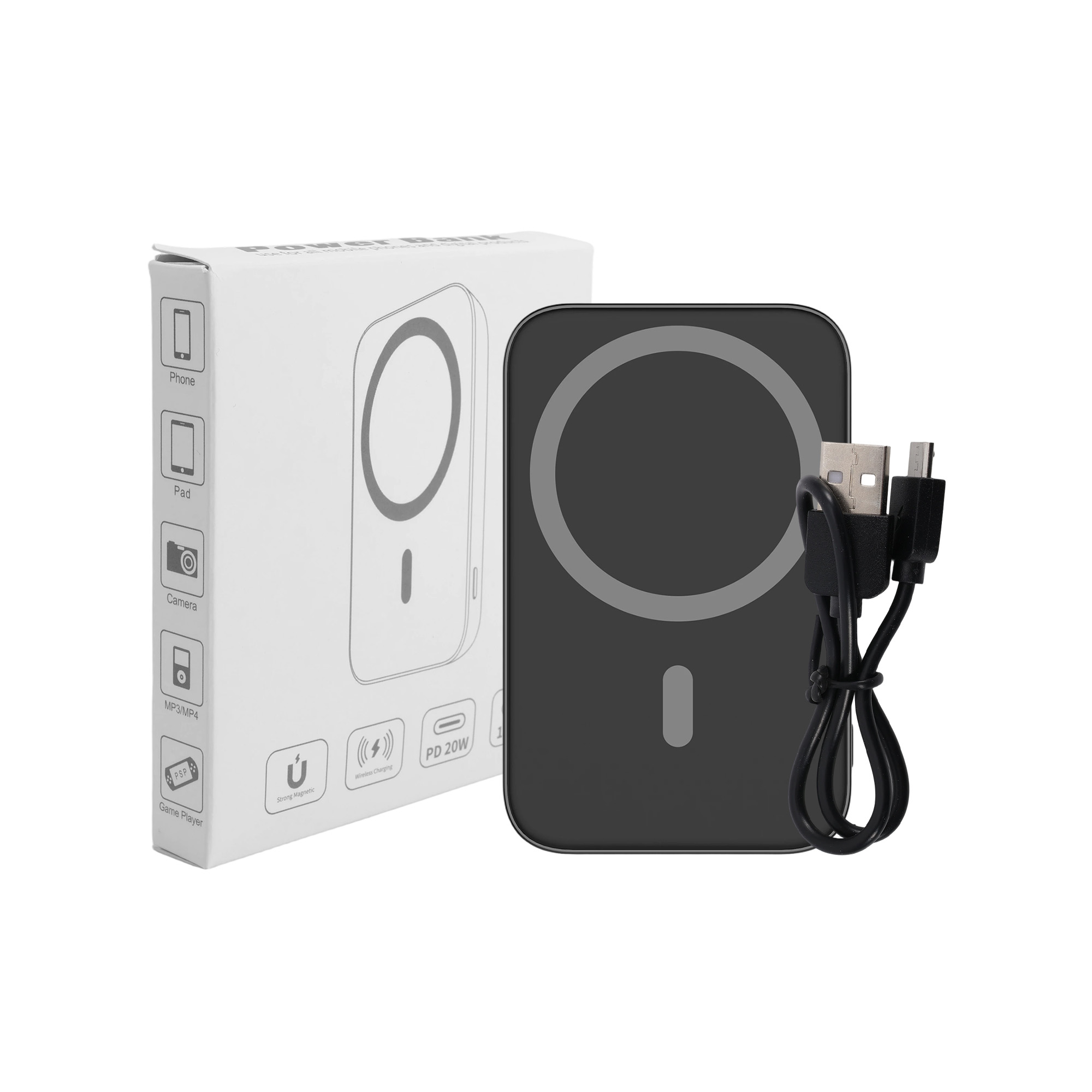 5000mAh Magnetic Wireless Power Bank - Image 8