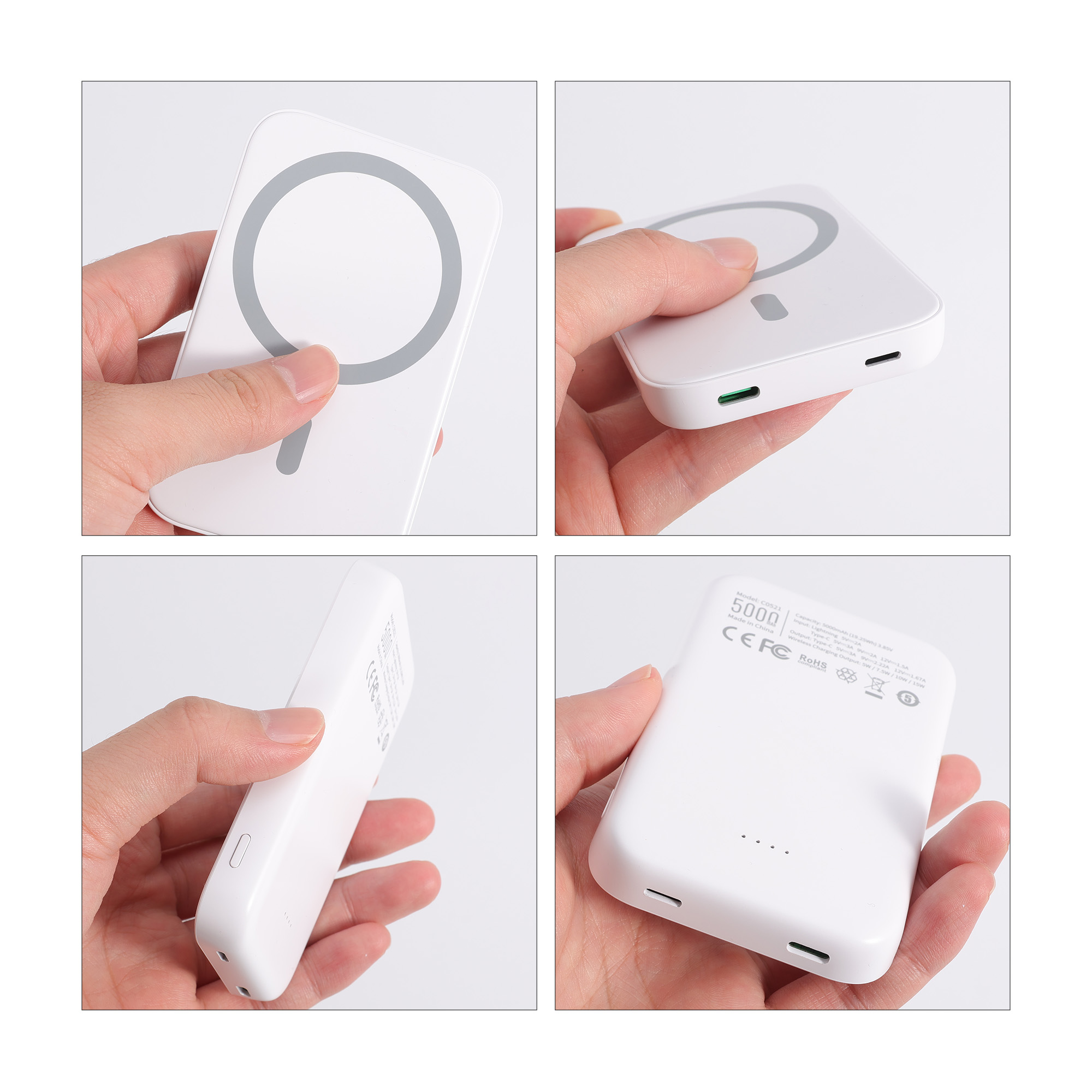 5000mAh Magnetic Wireless Power Bank - Image 9