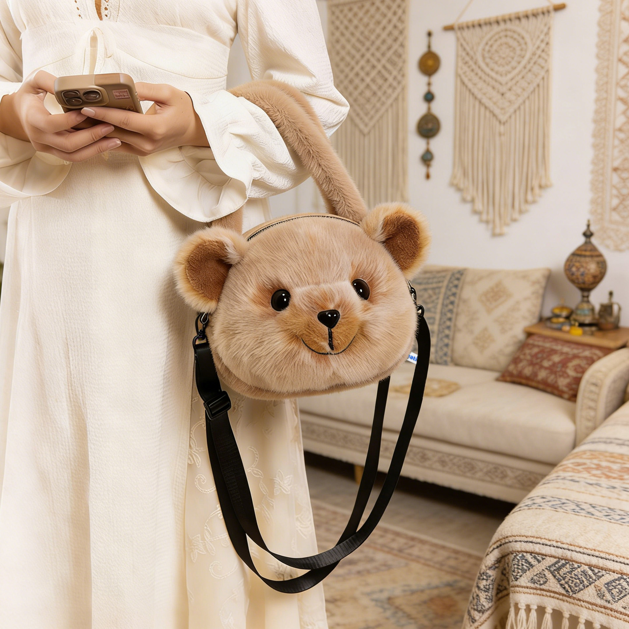 Custom Animal Plush Handbag - Image 12