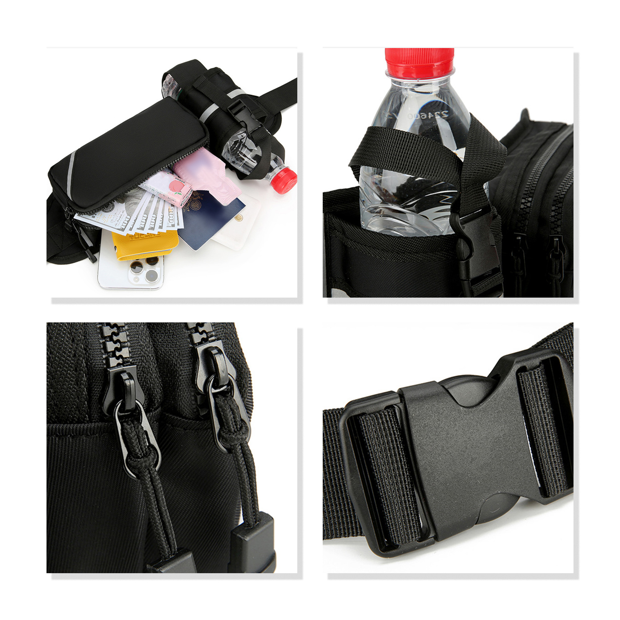 Waist Bag With Bottle Holder - Image 11