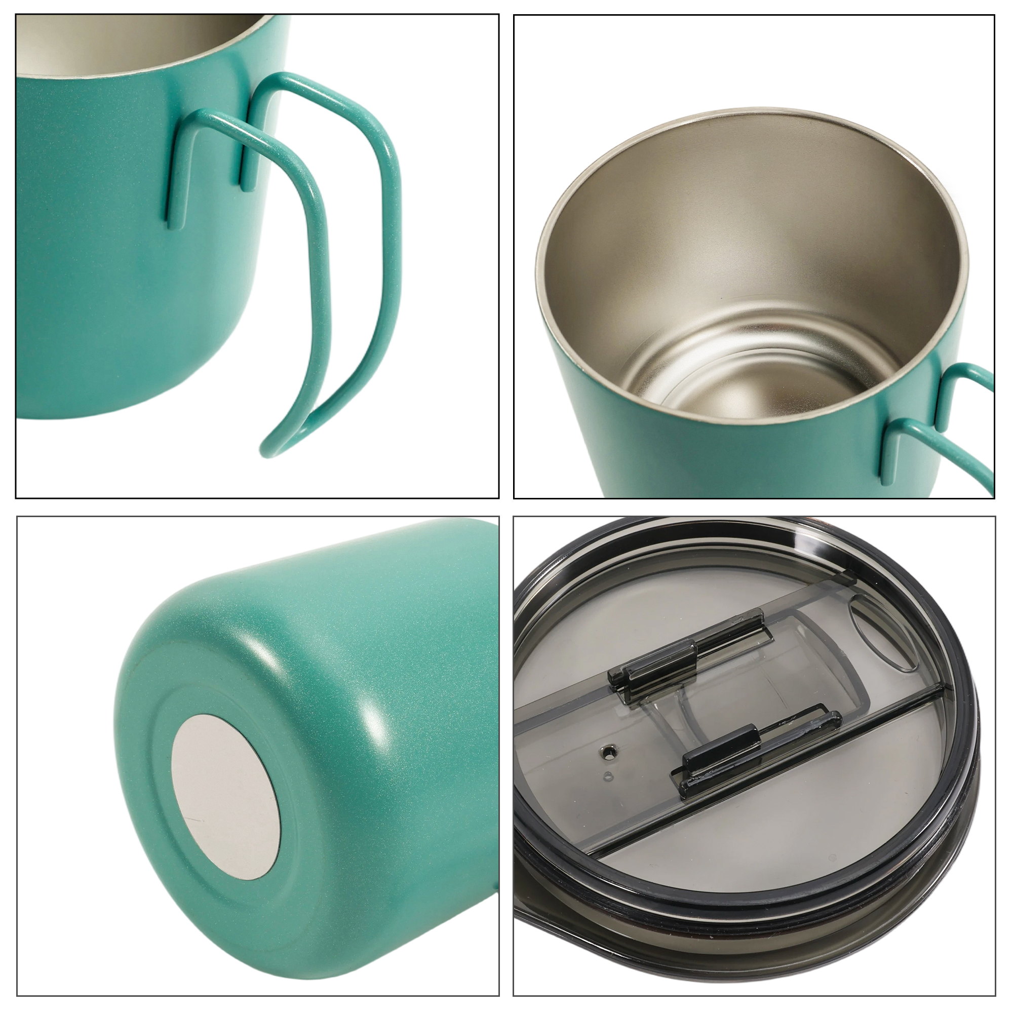 350ML Camping Stainless Steel Insulated Mug - Image 7