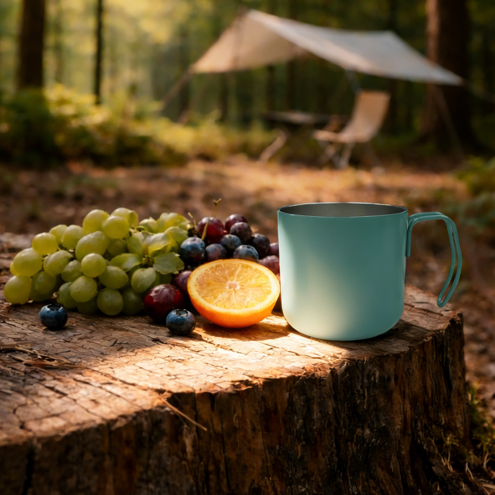 350ML Camping Stainless Steel Insulated Mug - Image 10