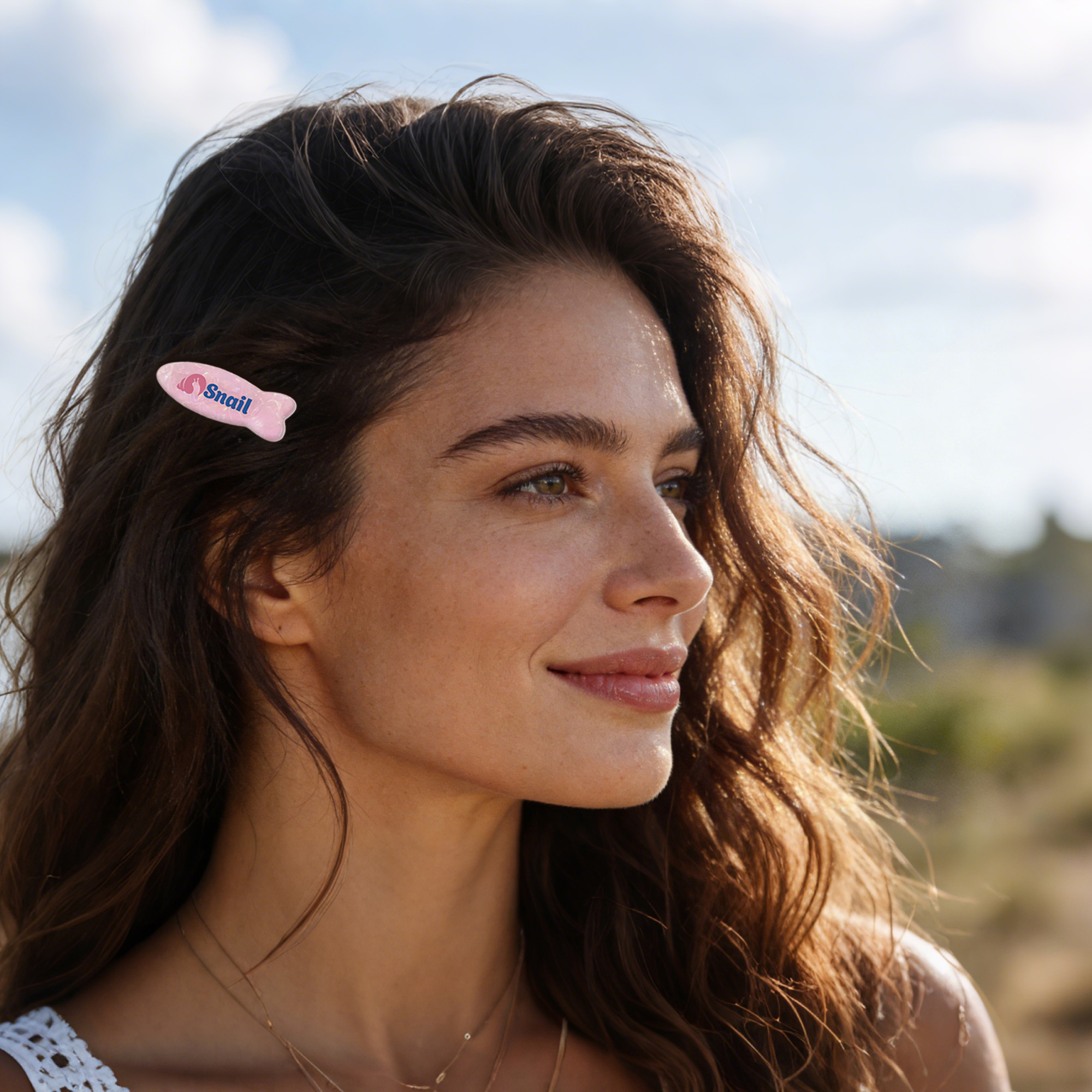 Fish Shape Iridescent Hair Clip - Image 10