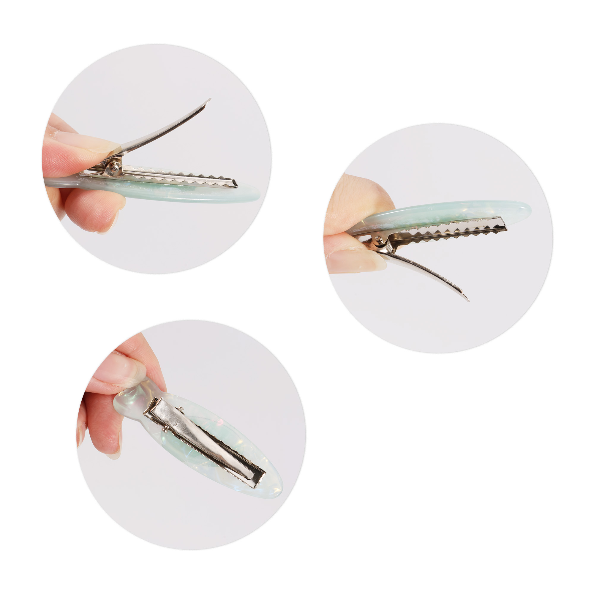 Fish Shape Iridescent Hair Clip - Image 9