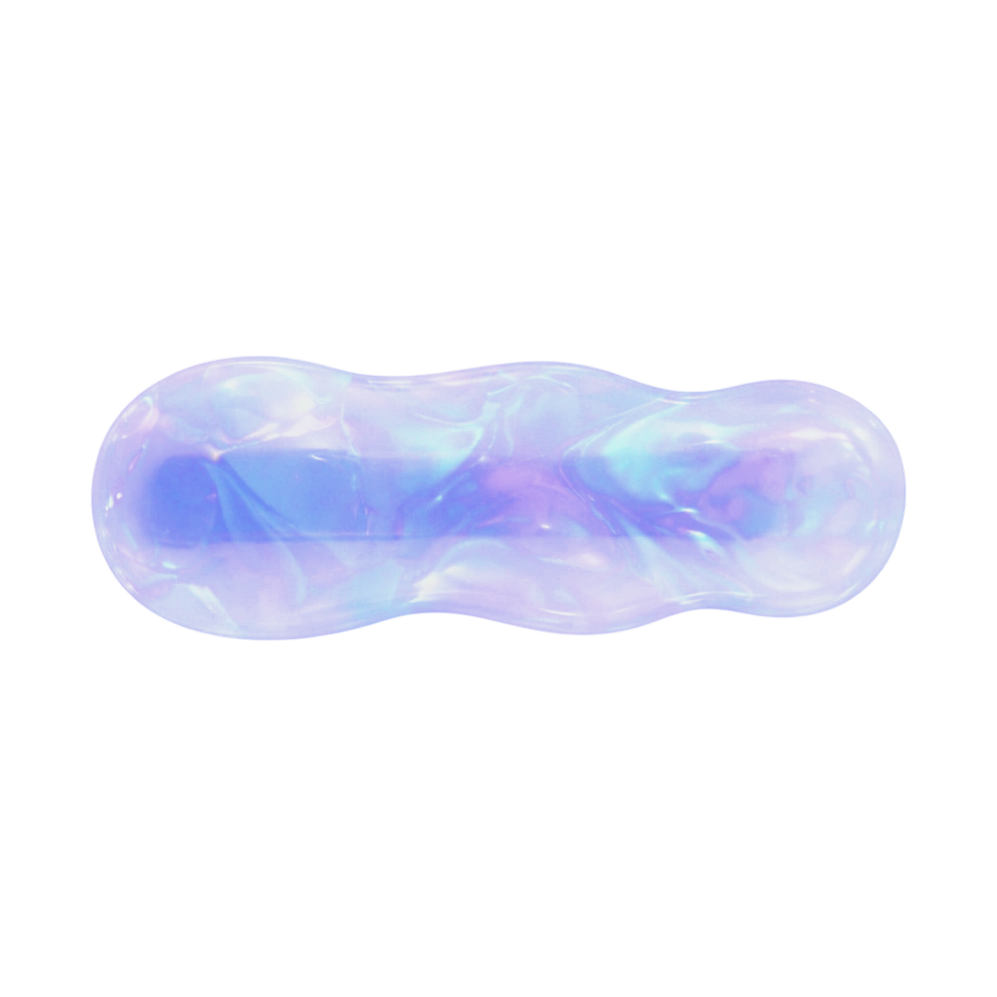 Ripple Iridescent Alligator Hair Clip - Image 6