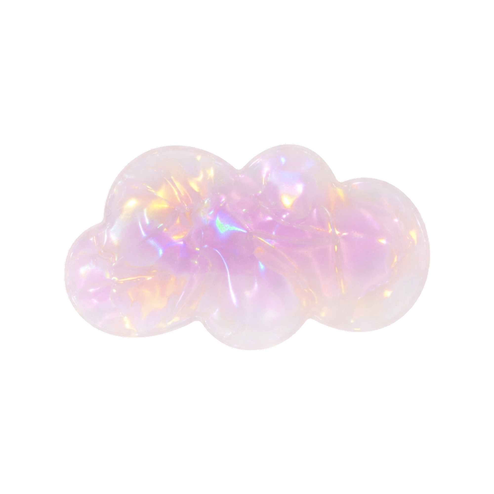 Cloud Iridescent Alligator Hair Clip - Image 4