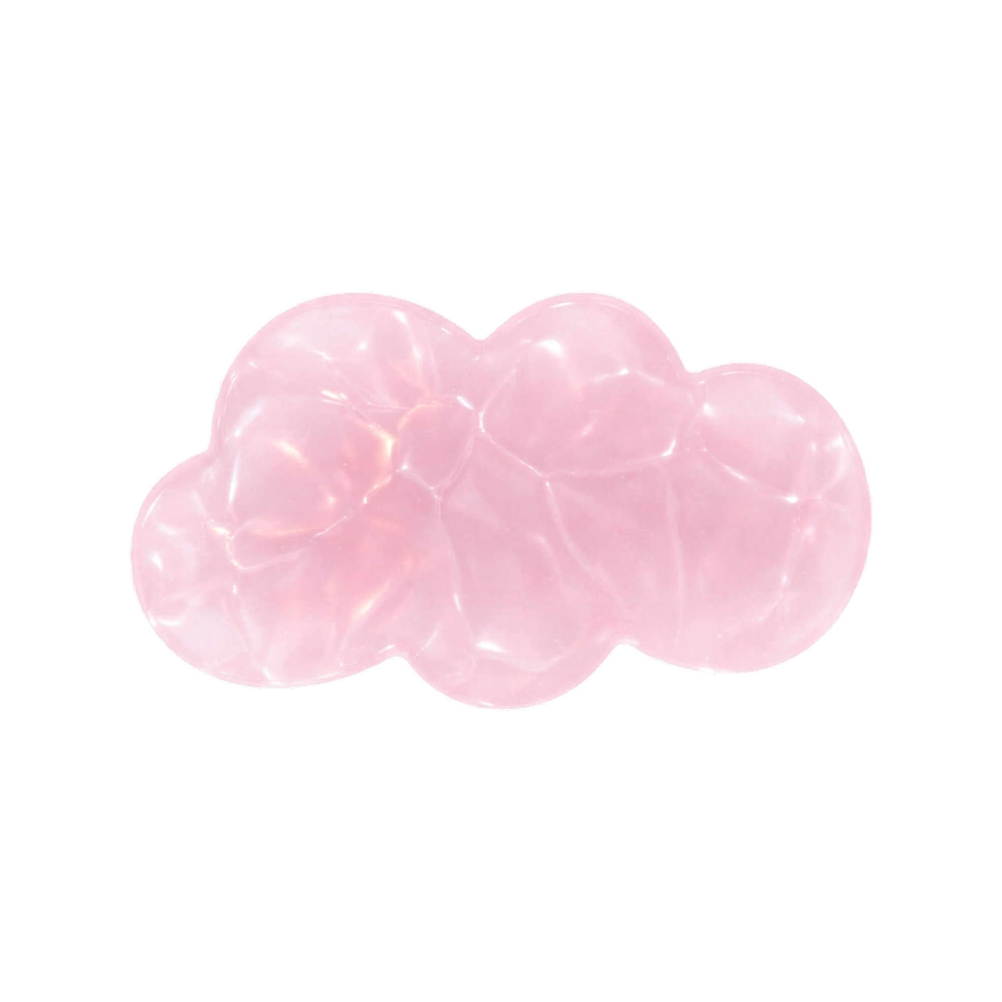 Cloud Iridescent Alligator Hair Clip - Image 2
