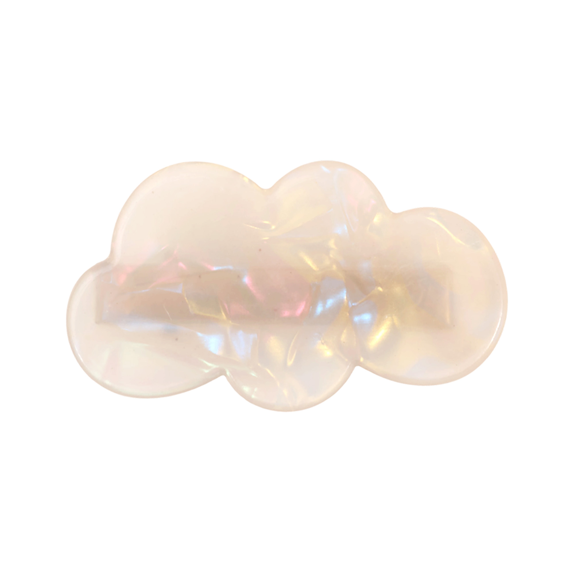 Cloud Iridescent Alligator Hair Clip - Image 6