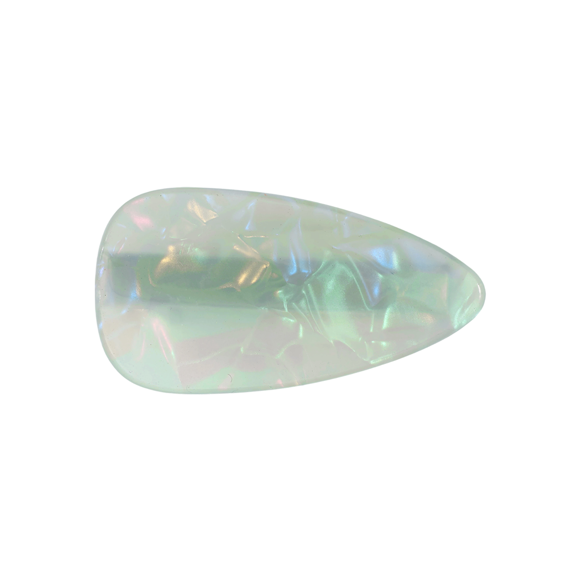Teardrop Iridescent Alligator Hair Clip - Image 5