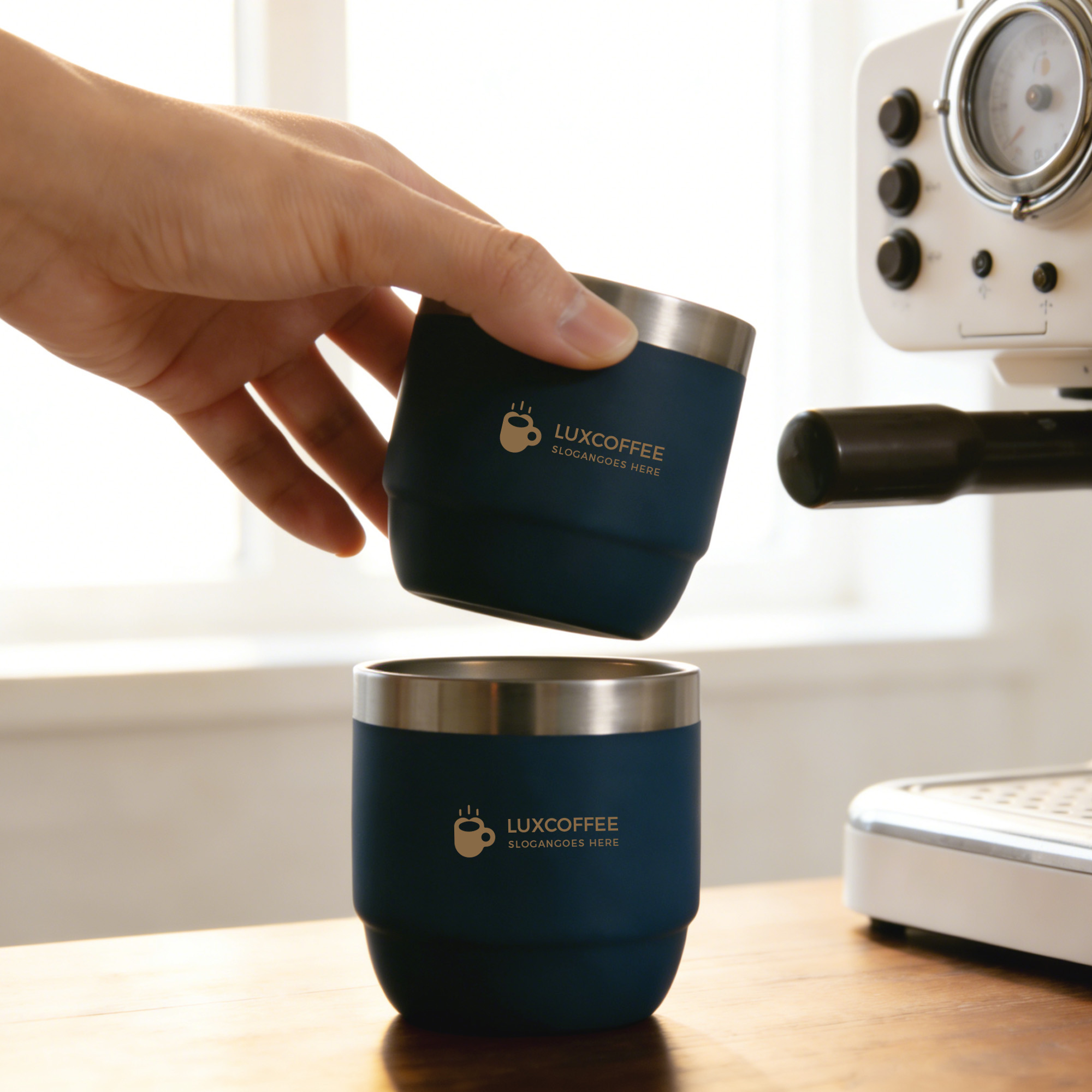 Stackable Stainless Steel Tumbler - Image 11
