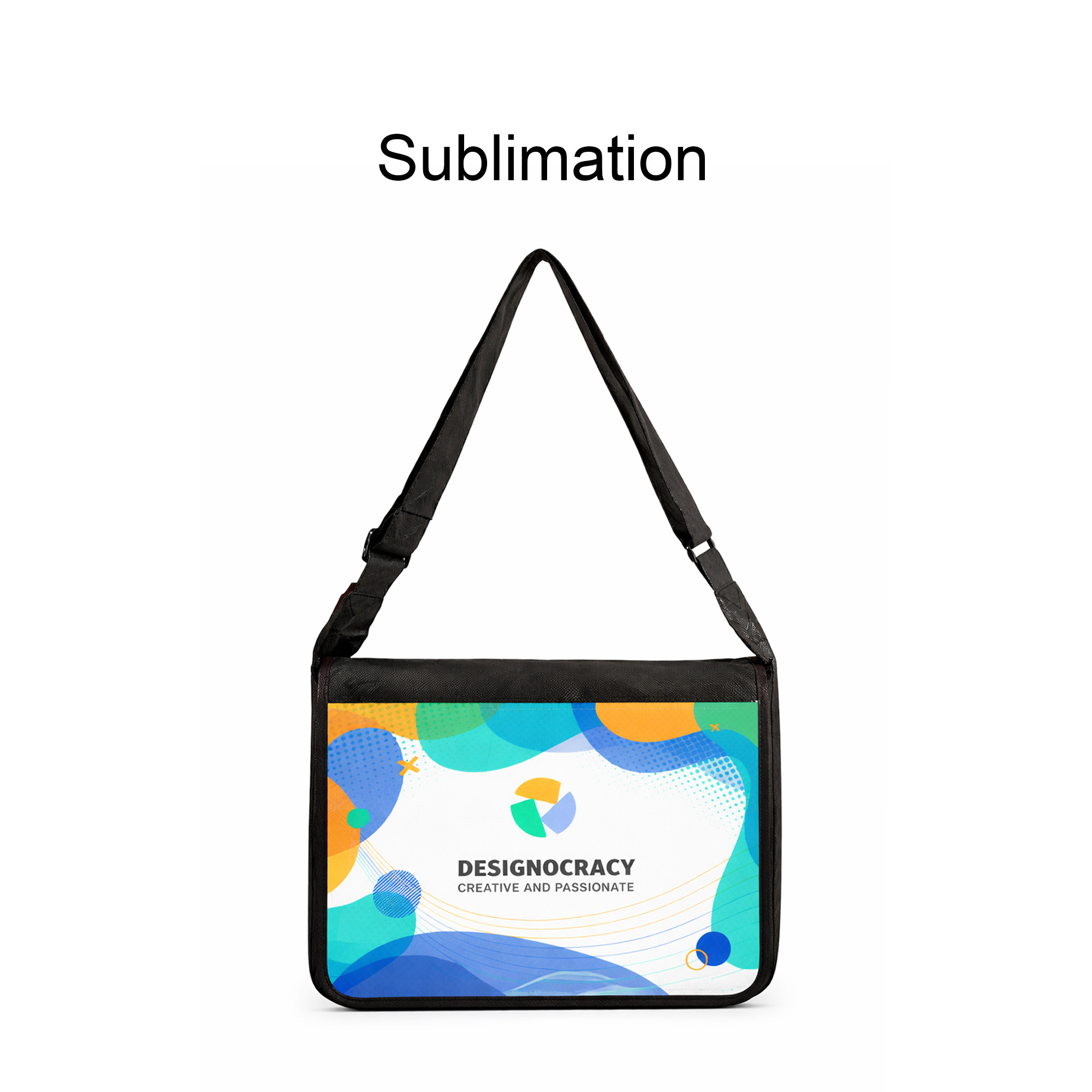 Full Colour Messenger Bag - Image 4
