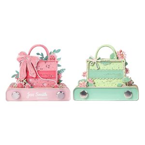 3D Paper Art Handbag Tear-off Notepad