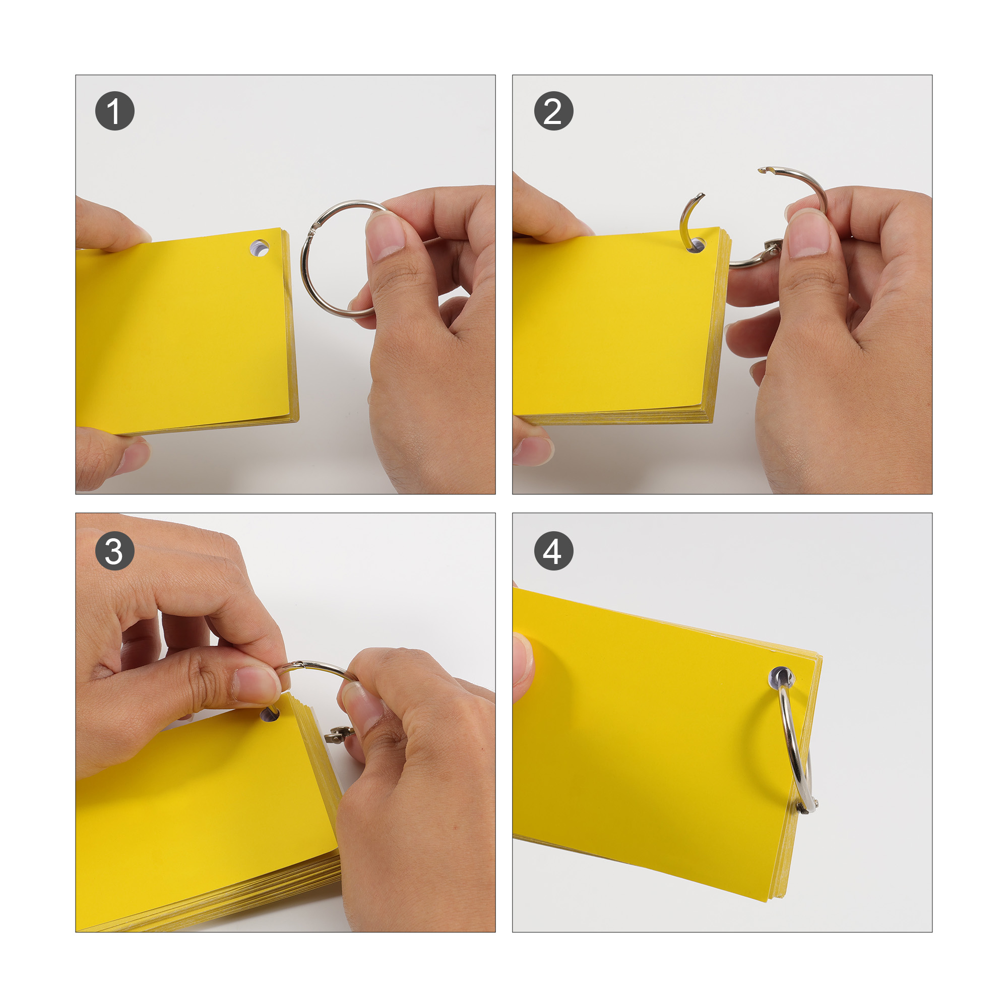 Custom Shape Index Cards with Ring - Image 8