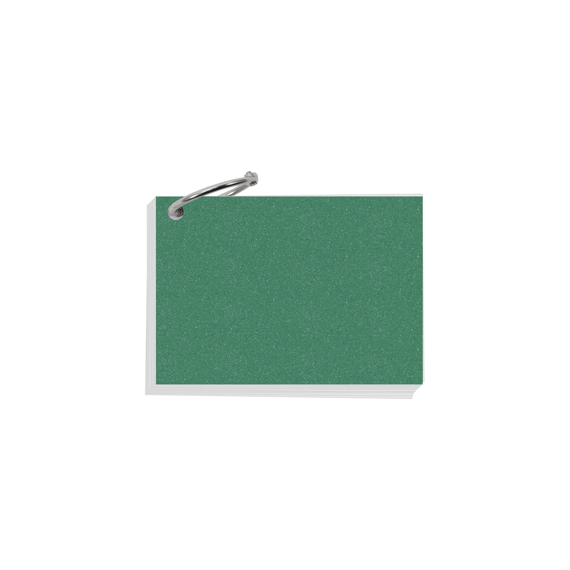 A7 Pearlescent Index Cards with Ring - Image 6
