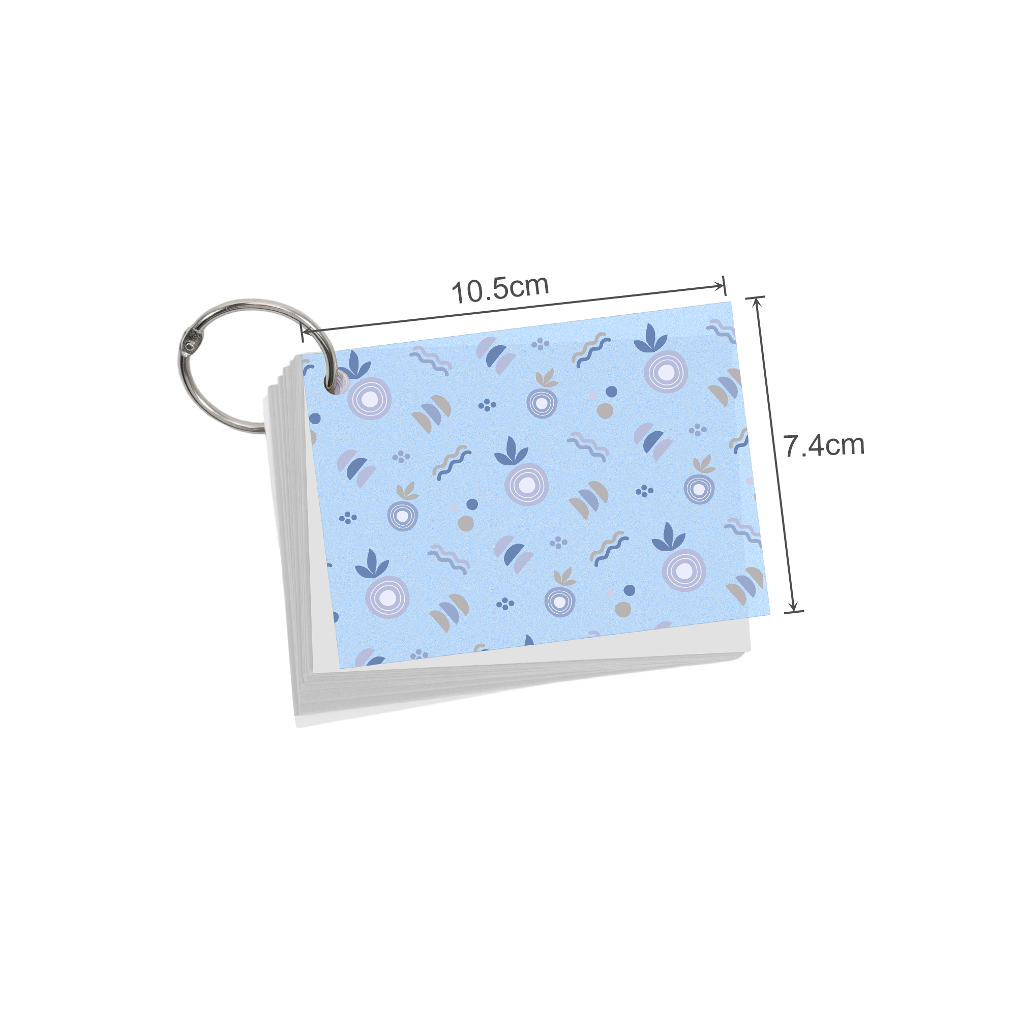 A7 PP Cover Index Cards with Ring - Image 6