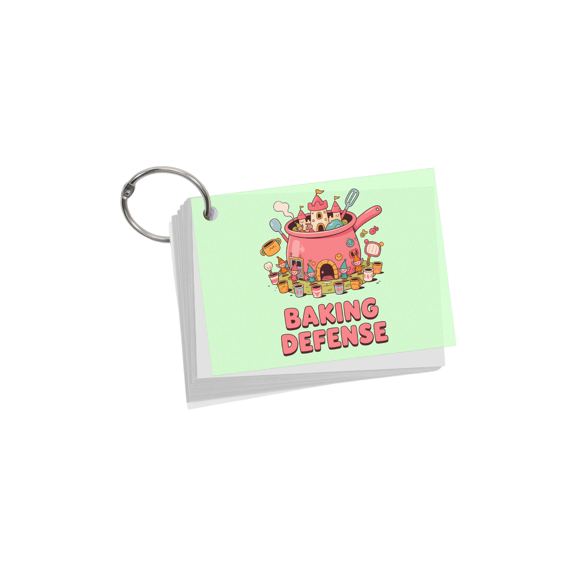A7 PP Cover Index Cards with Ring - Image 4