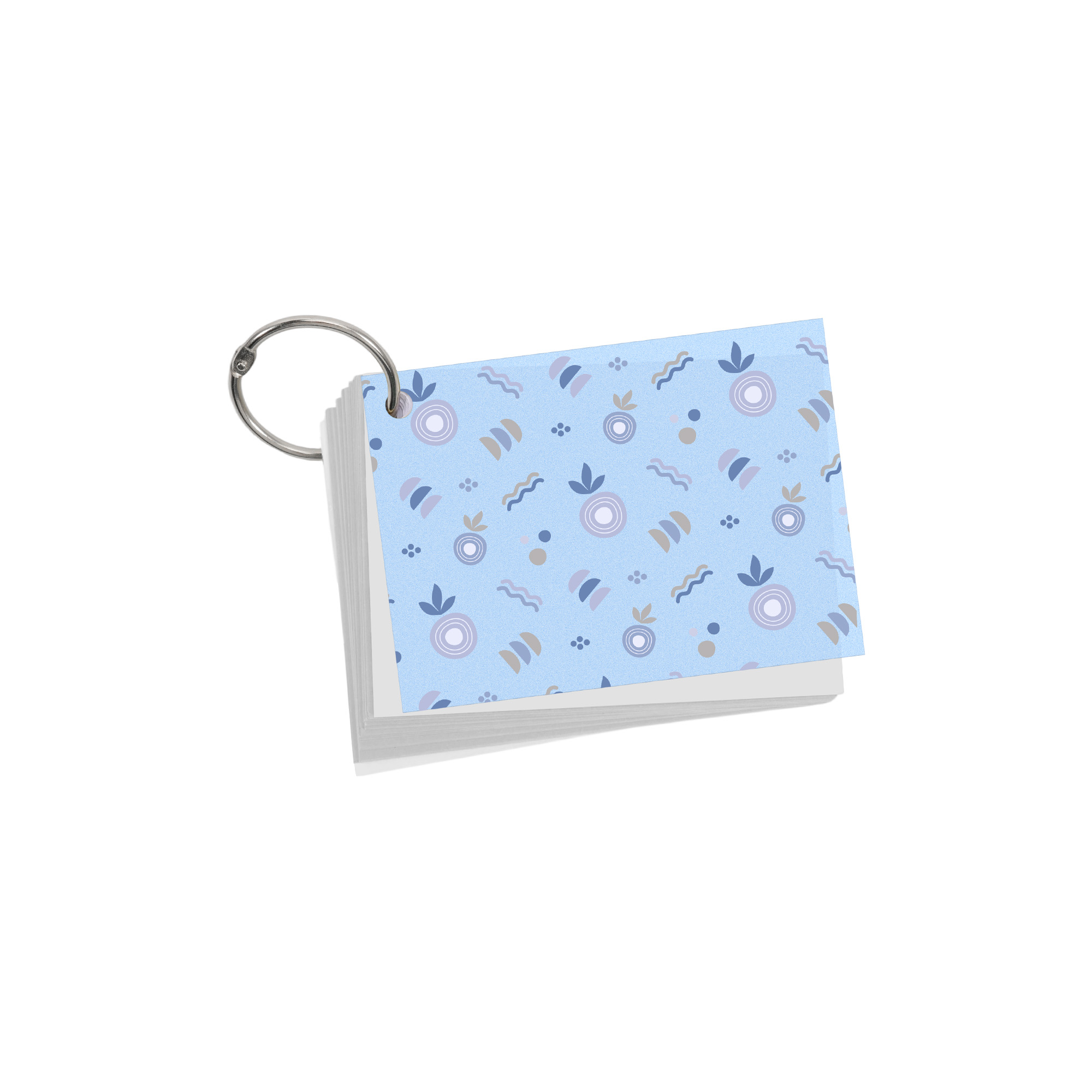 A7 PP Cover Index Cards with Ring - Image 5