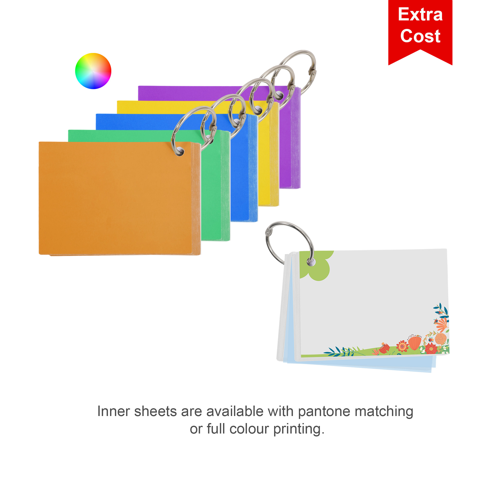 A7 PP Cover Index Cards with Ring - Image 10