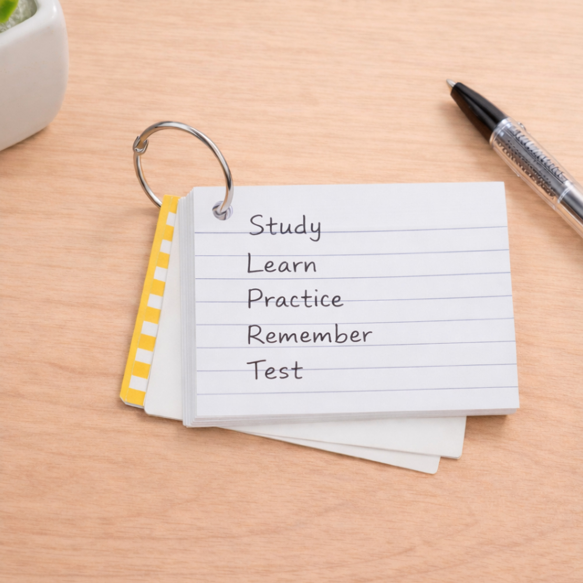 A7 Index Cards with Ring - Image 9