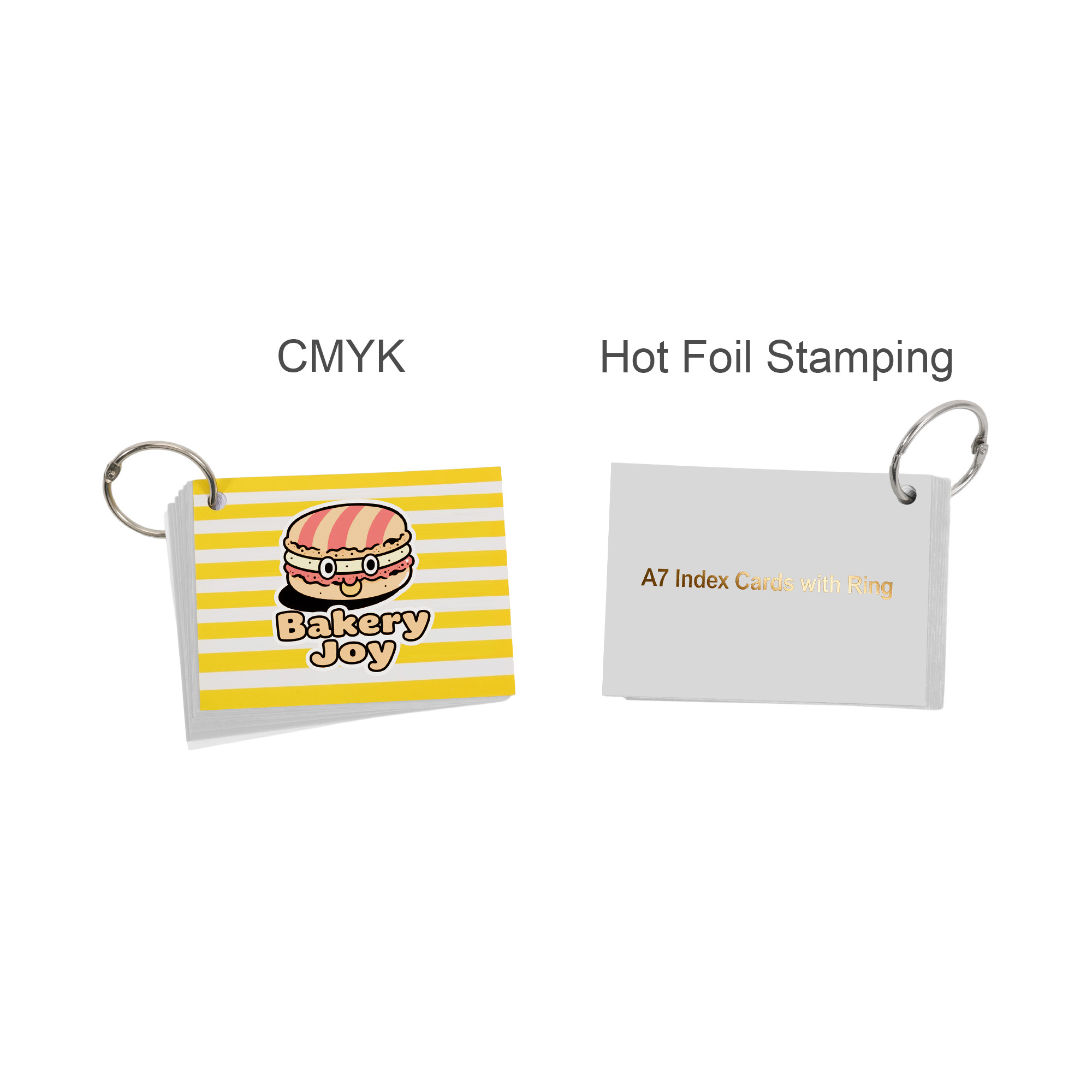 A7 Index Cards with Ring - Image 7
