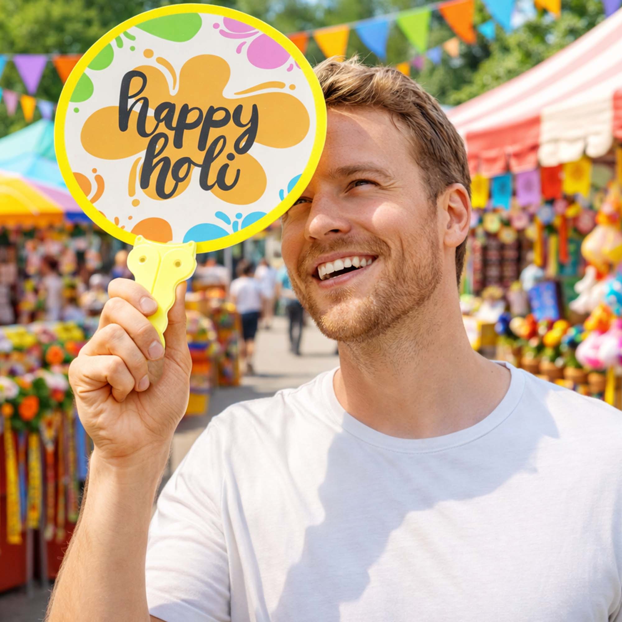 20cm Foldable Fan C - Image 12