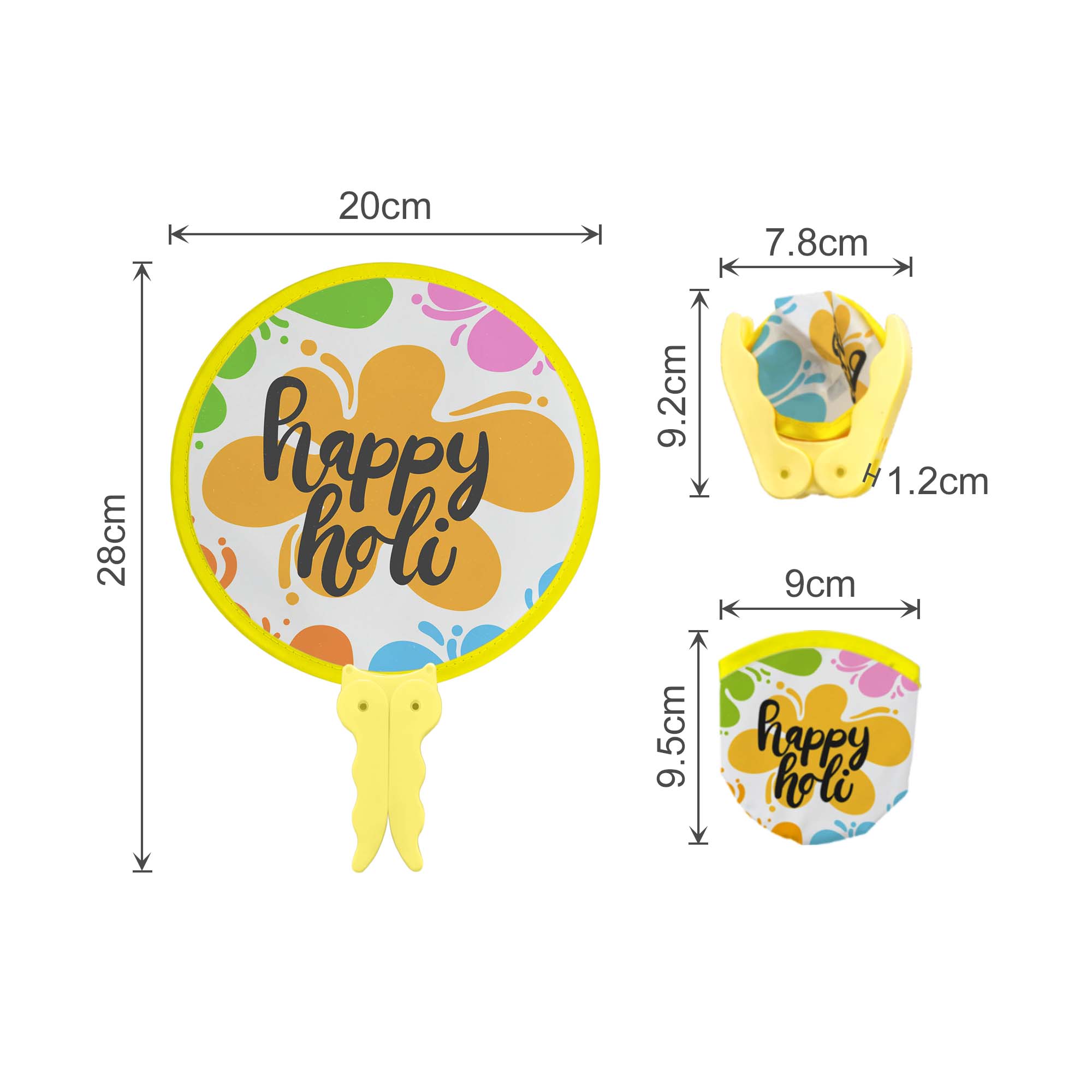 20cm Foldable Fan C - Image 10