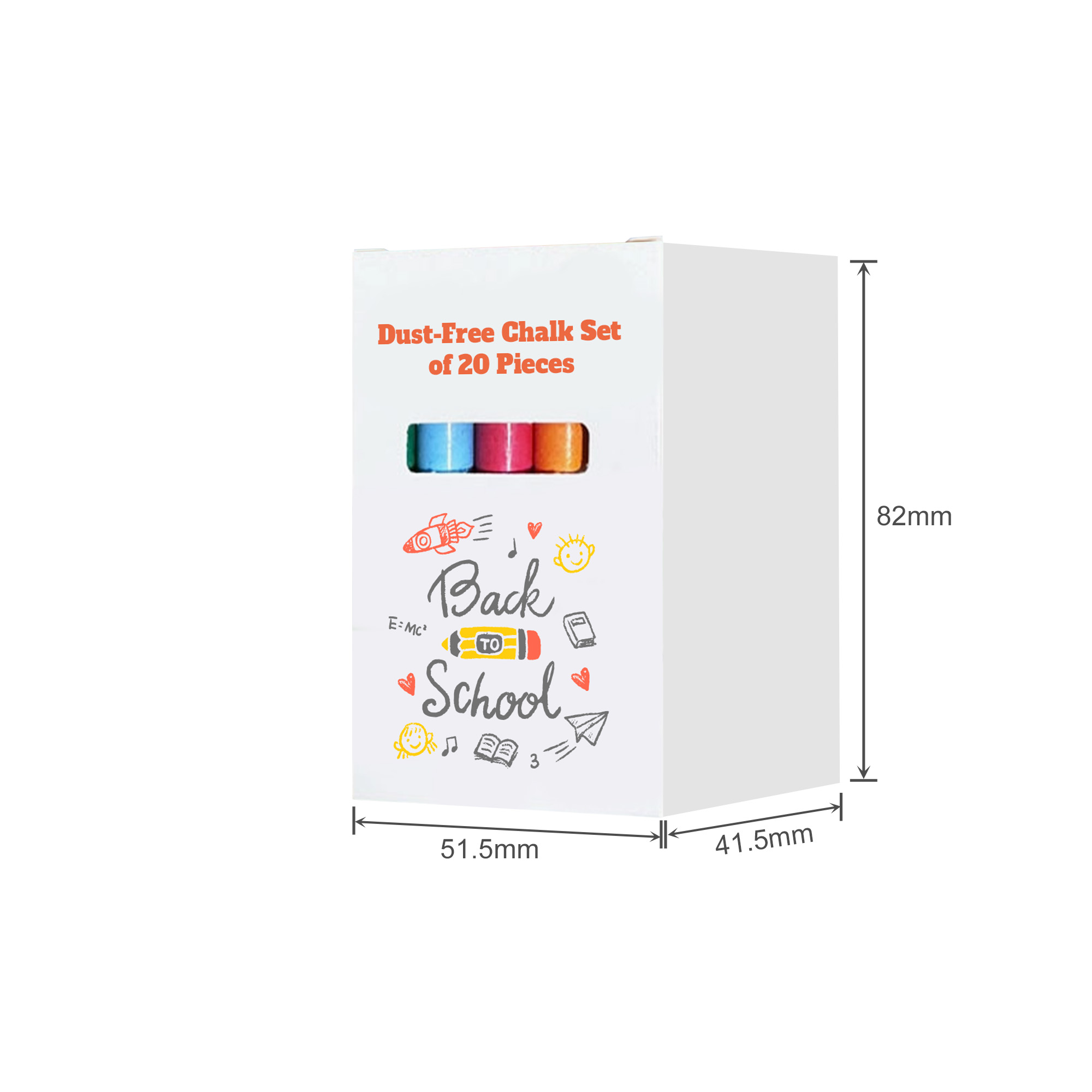 Dust-Free Chalk Set of 20 Sticks - Image 8