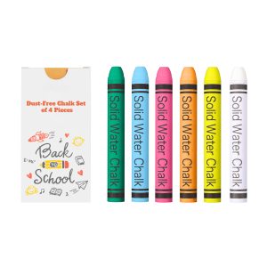 Dust-Free Chalk Set of 4 Sticks