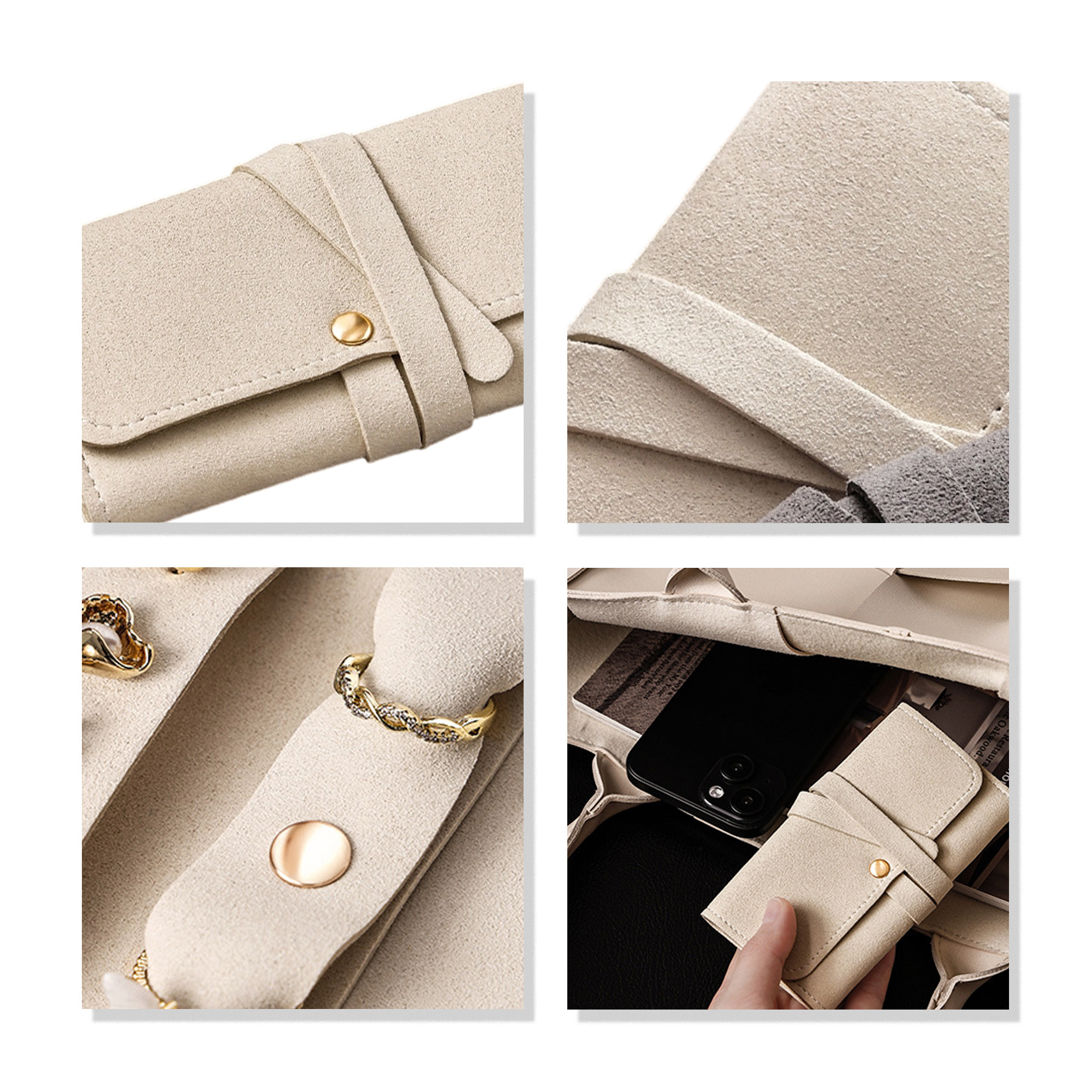 Synthetic Leather Jewellery Bag - Image 7