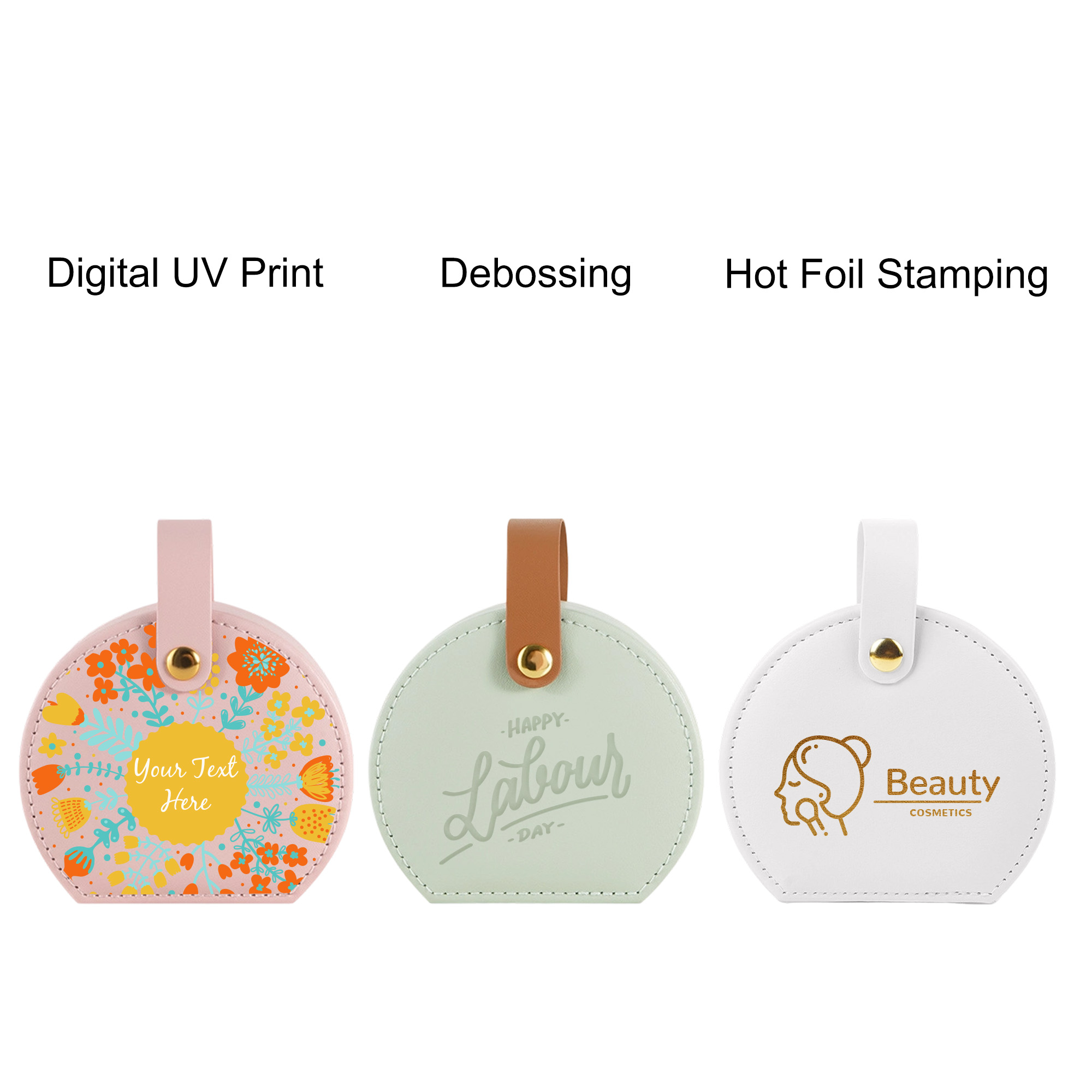 Small Portable PU Leather Jewellery Box - Image 6