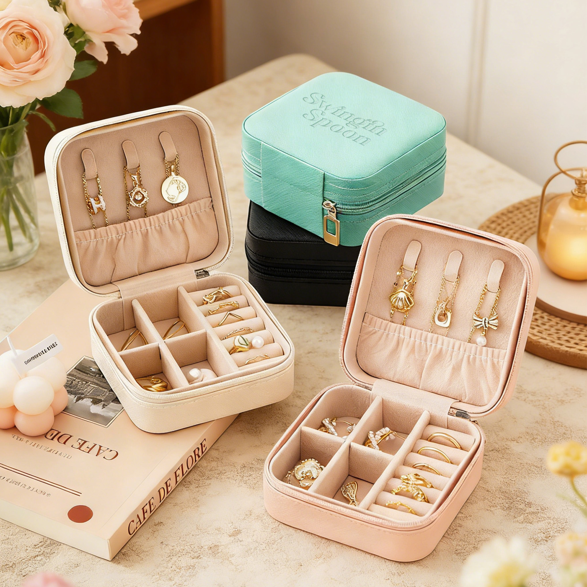PU Leather Jewellery Box - Image 9