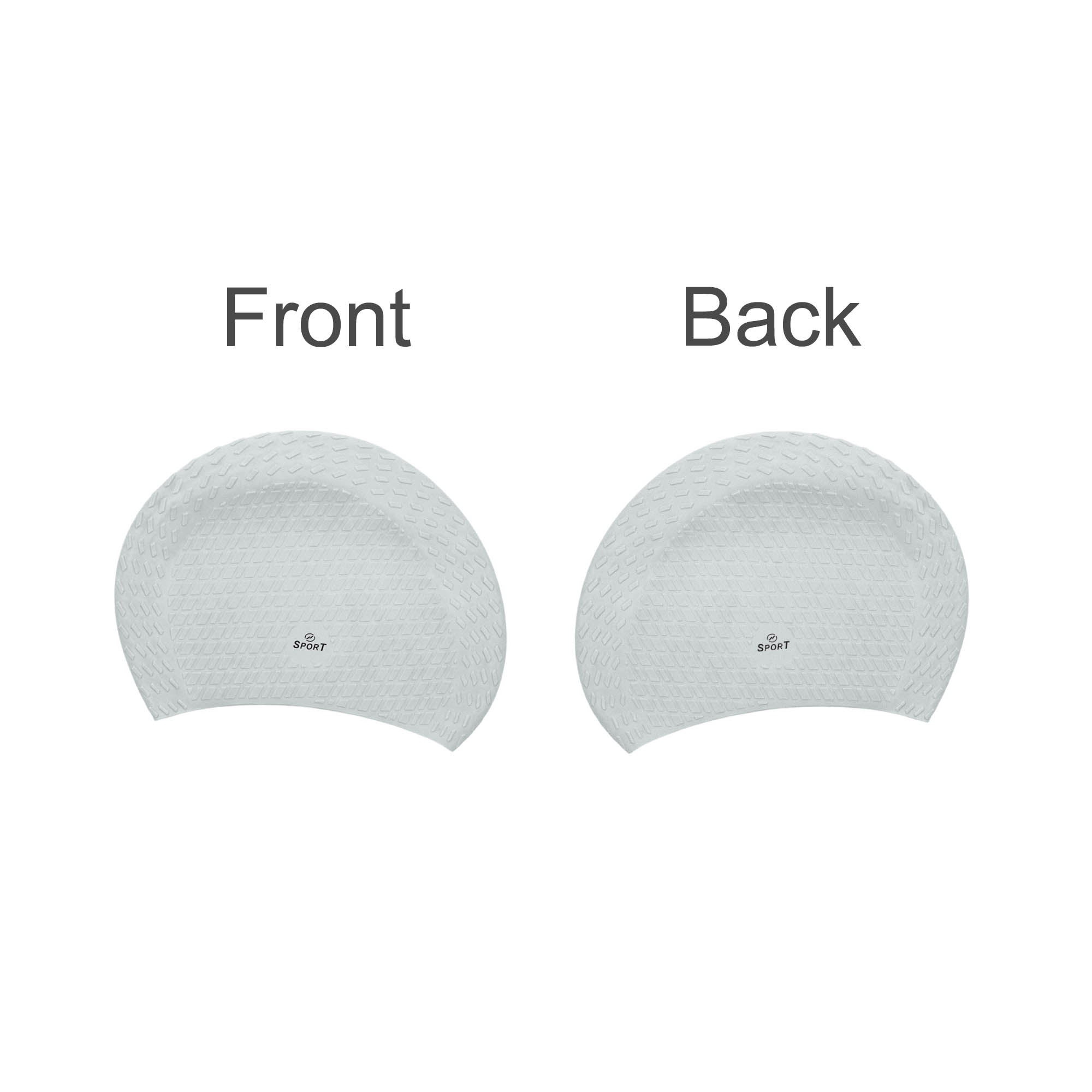 Premium Silicone Swimming Cap-Cube Grains - Image 9