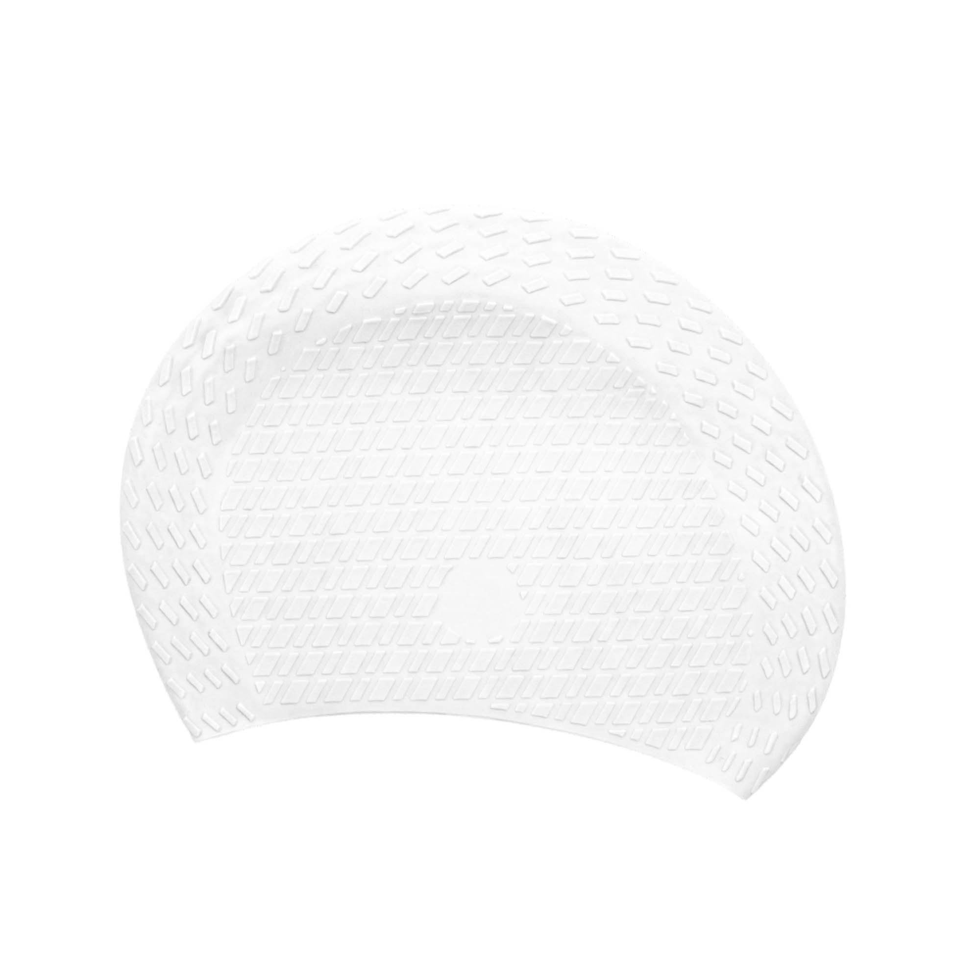 Premium Silicone Swimming Cap-Cube Grains - Image 3