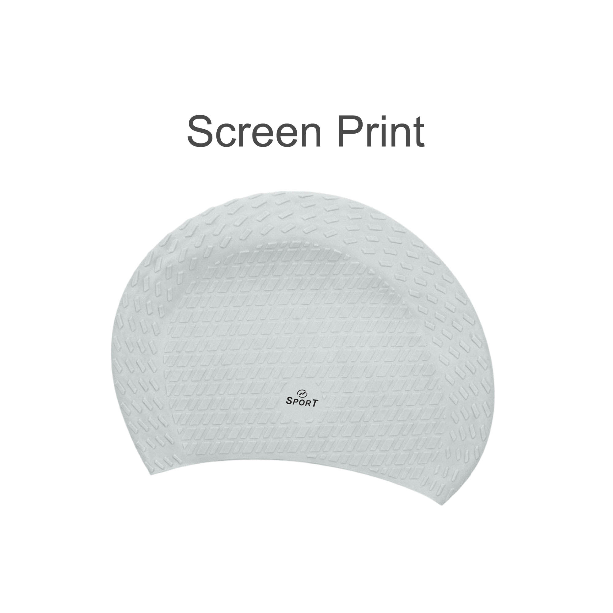 Premium Silicone Swimming Cap-Cube Grains - Image 11