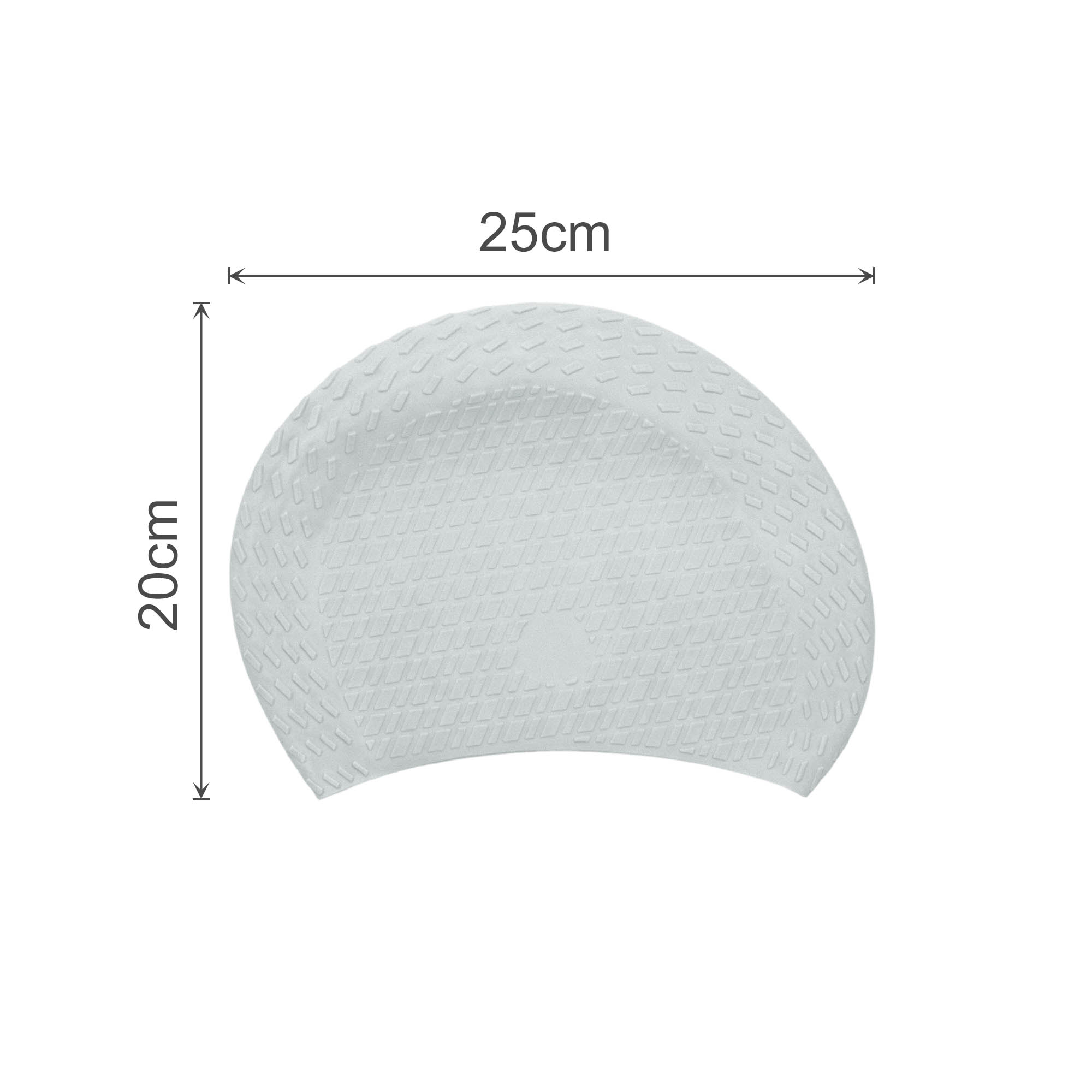 Premium Silicone Swimming Cap-Cube Grains - Image 10