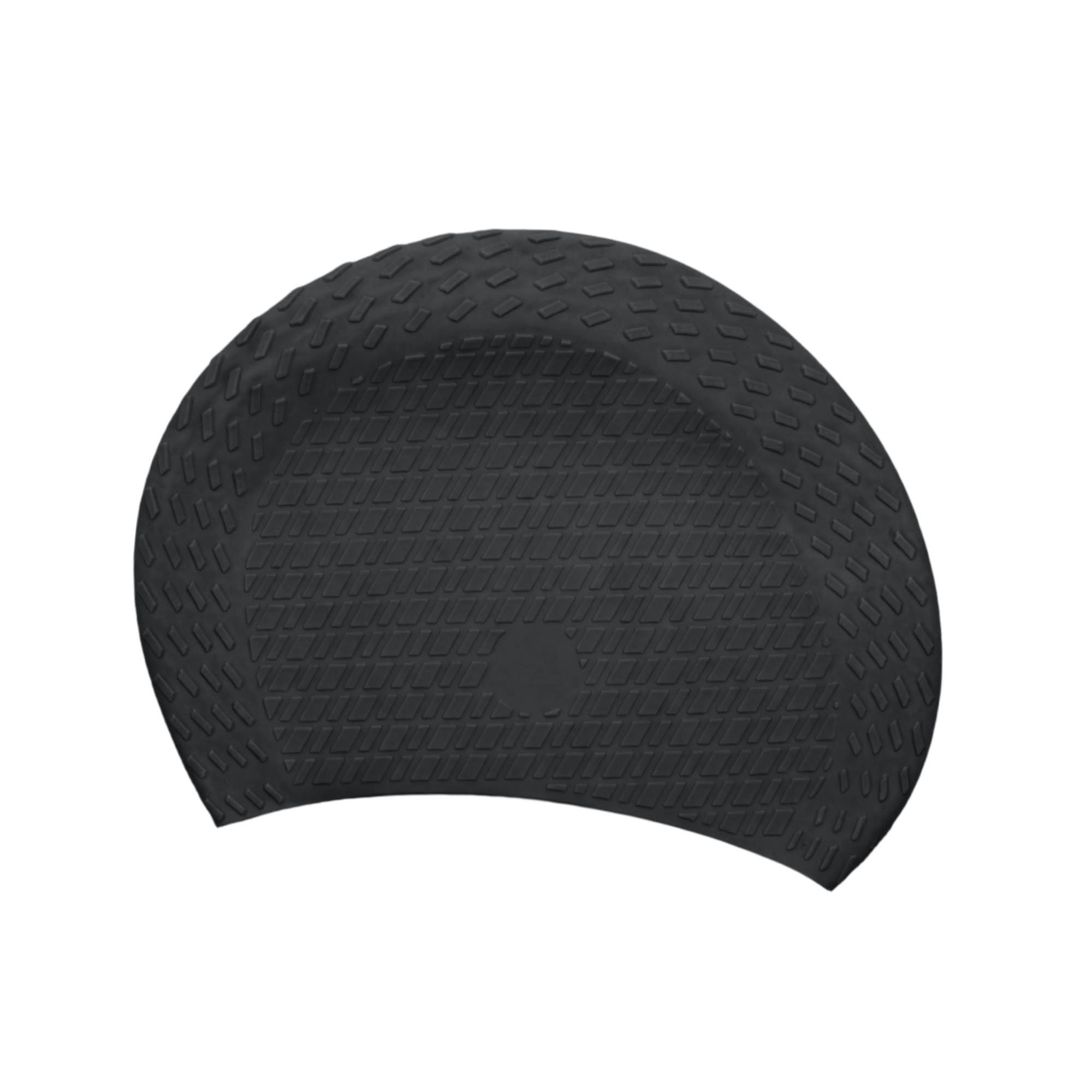 Premium Silicone Swimming Cap-Cube Grains - Image 2