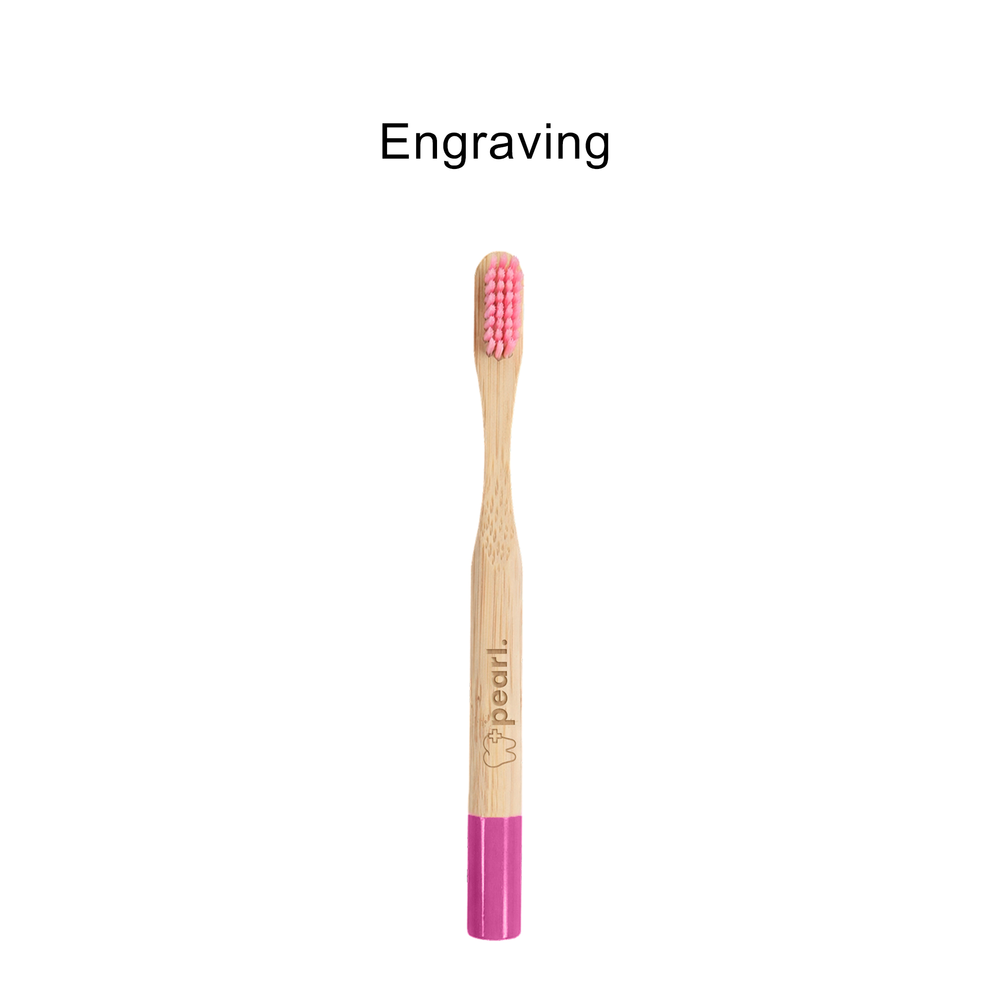 Small Round Handle Colorful Bamboo Toothbrush - Image 11